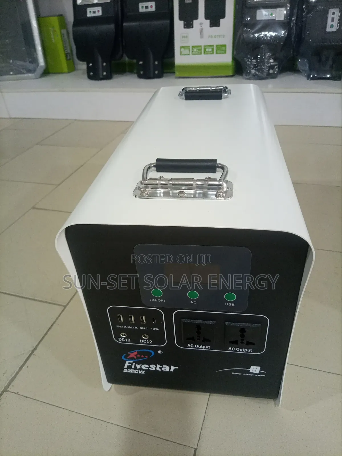 Five Star Solar Power Station 24v With Lithium Battery