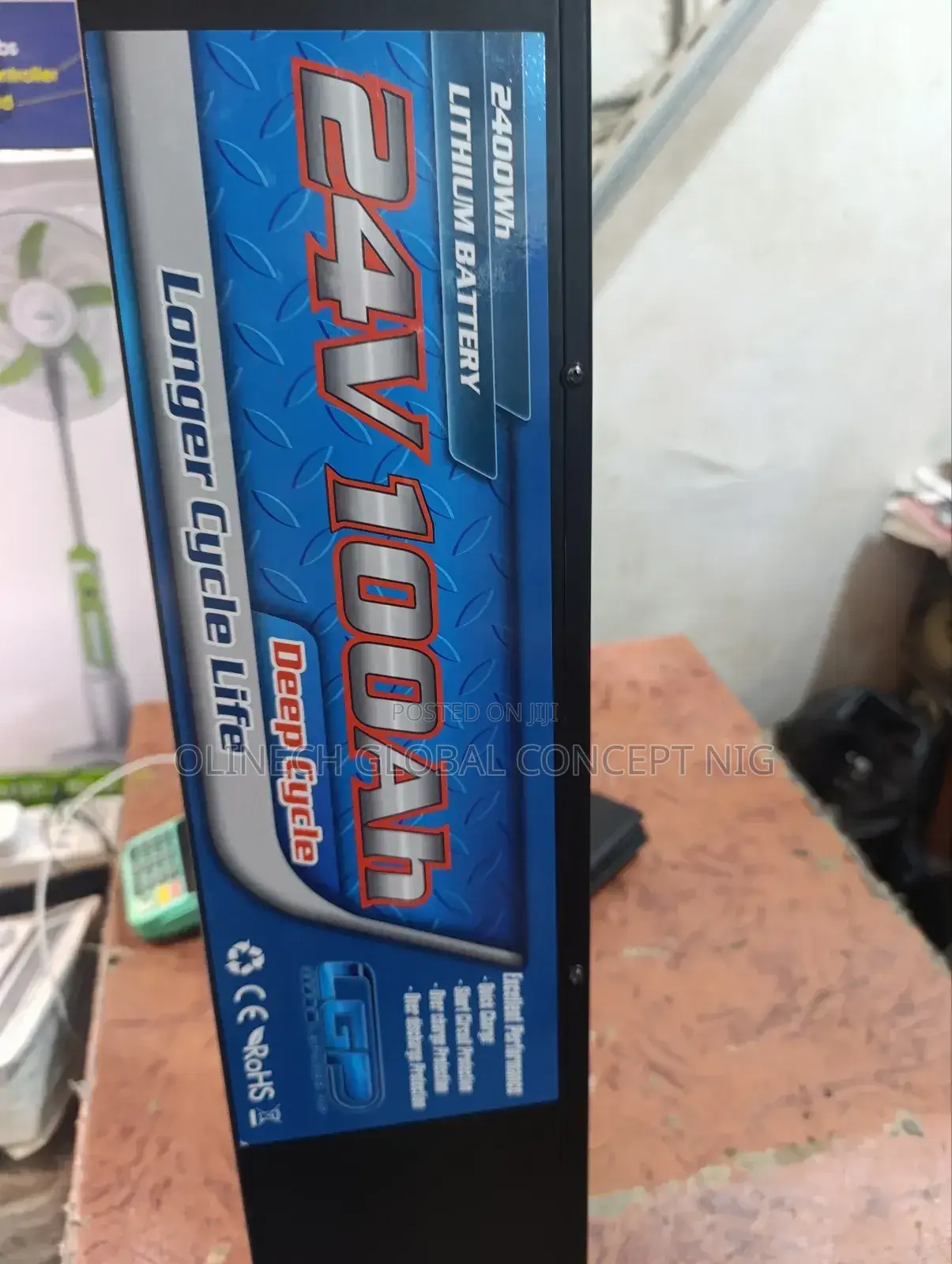 100 Ah 24 v Life Po4 Lithium Battery