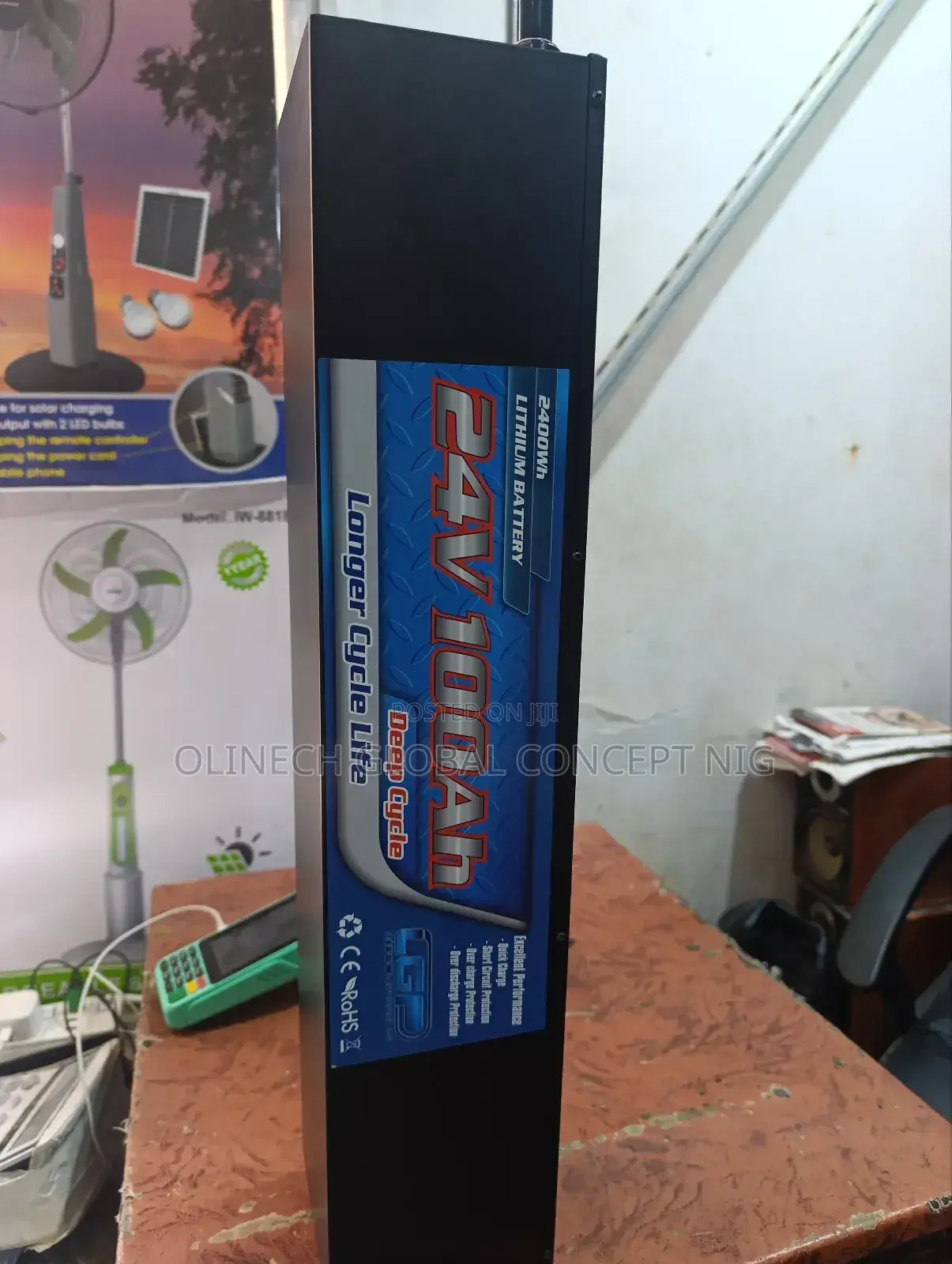 100 Ah 24 v Life Po4 Lithium Battery
