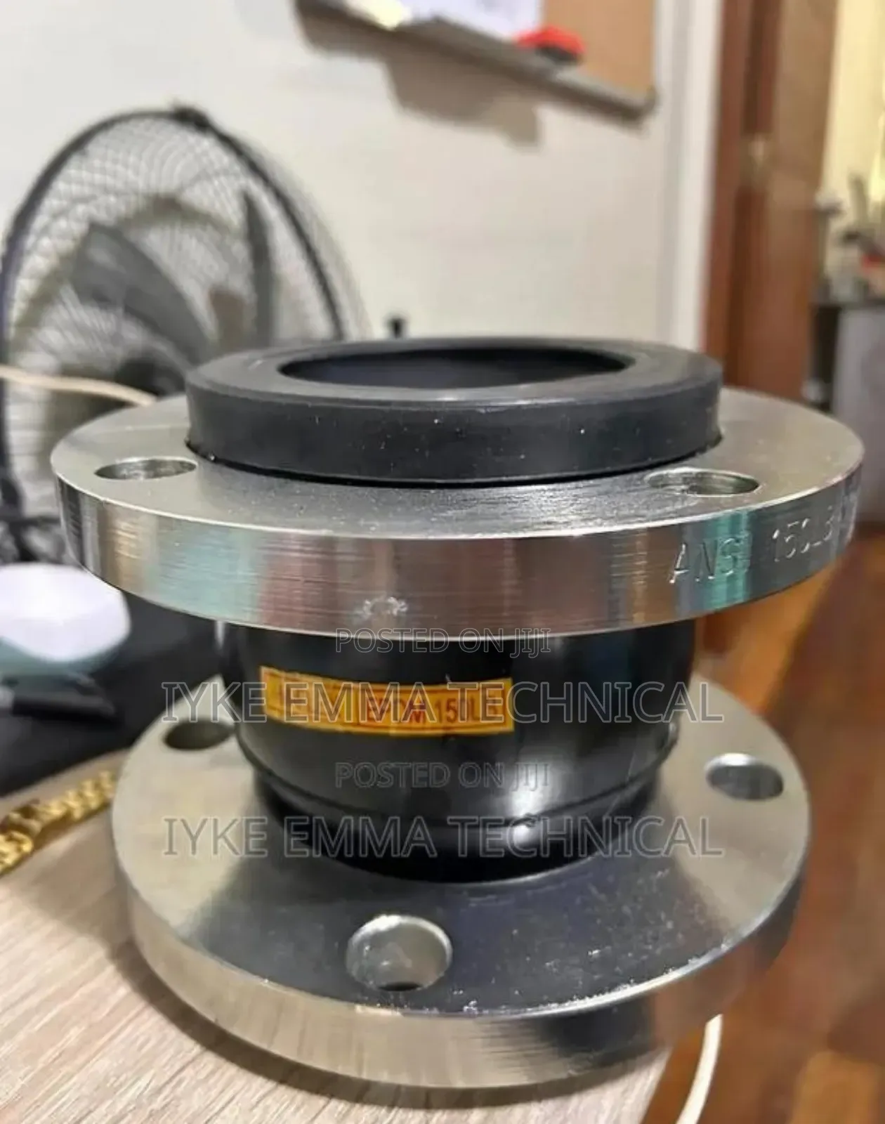 3" X 150# Flexible Rubber Expansion Joint