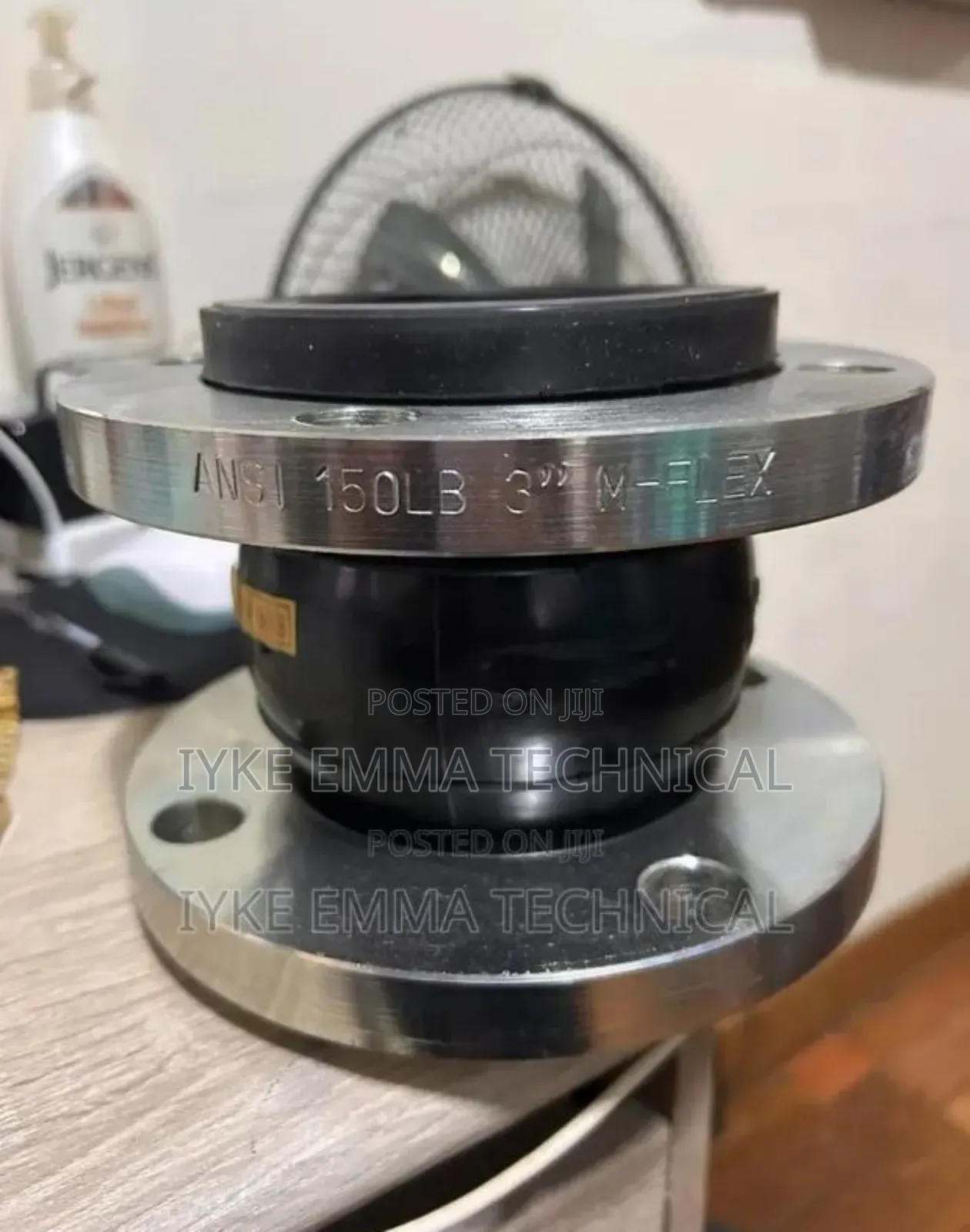 3" X 150# Flexible Rubber Expansion Joint