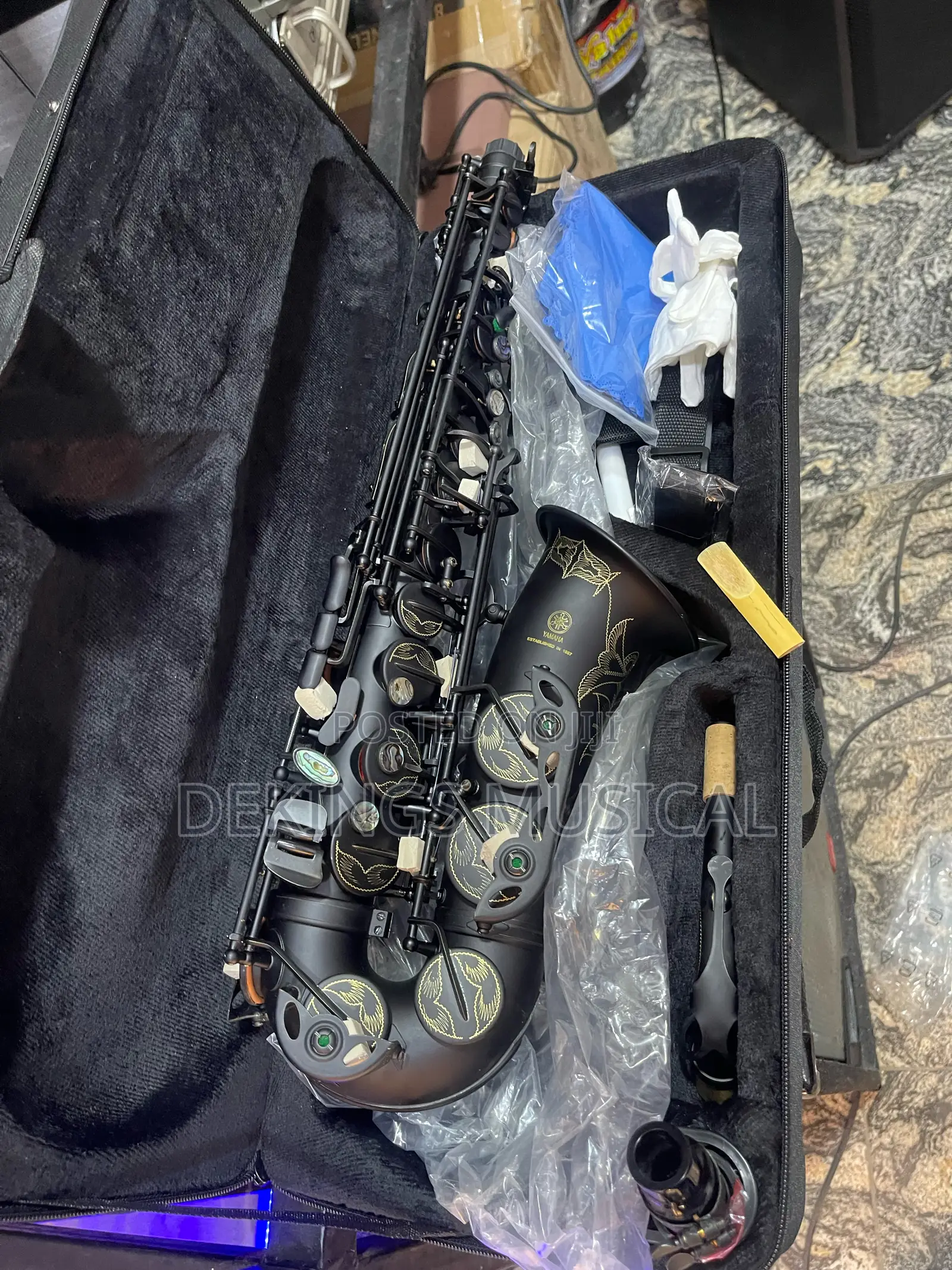 Yamaha Yas-875 Ex Custom Alto Saxophone Original Sax