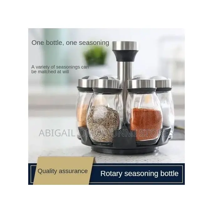 360 Degree Rotating Spice Rack
