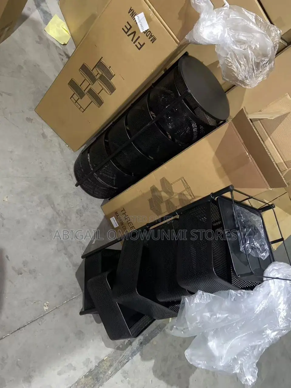 5 Layers Rotating Fruit Storage Basket