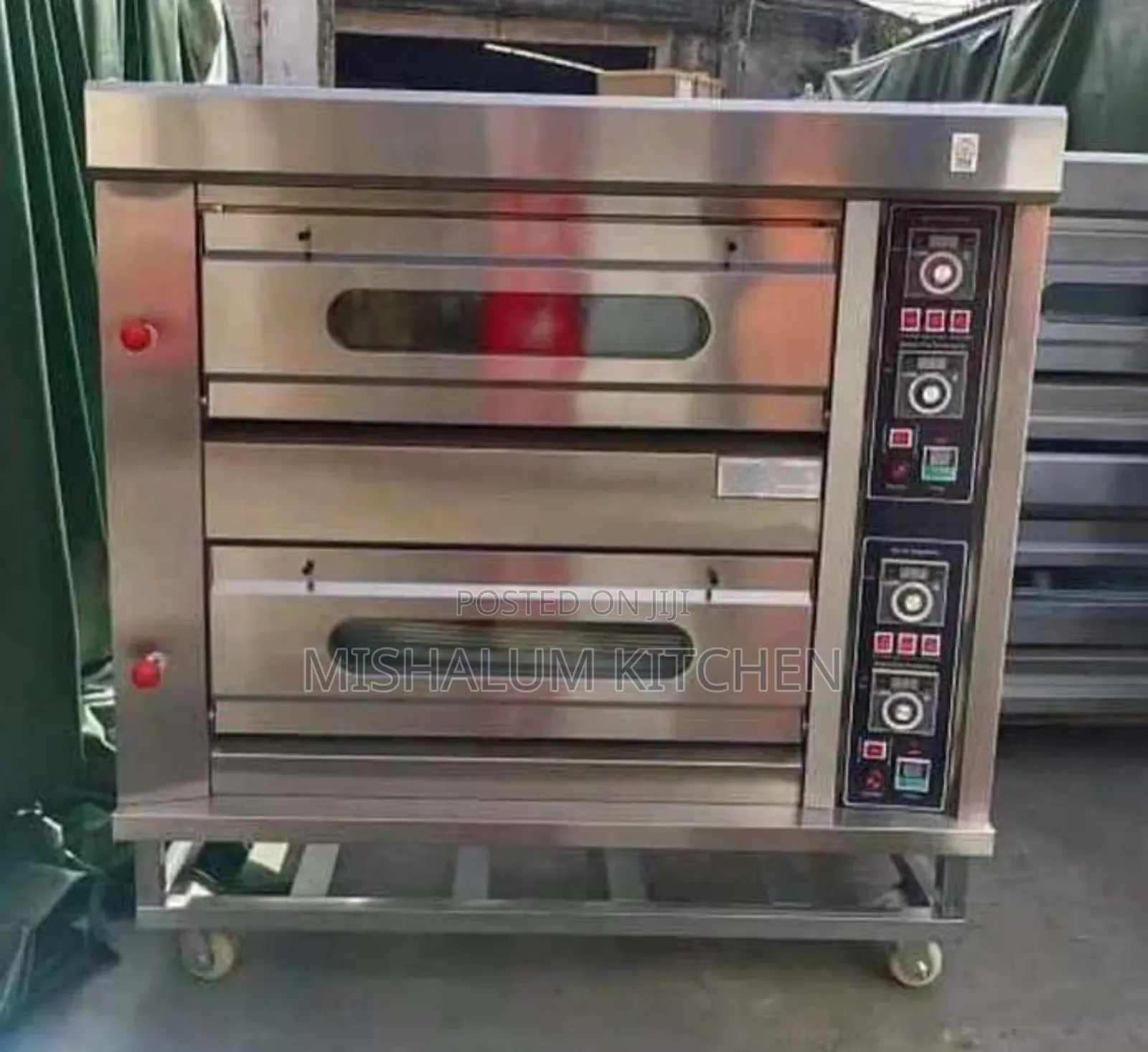 4-trays 2-deck Gas Baking Oven