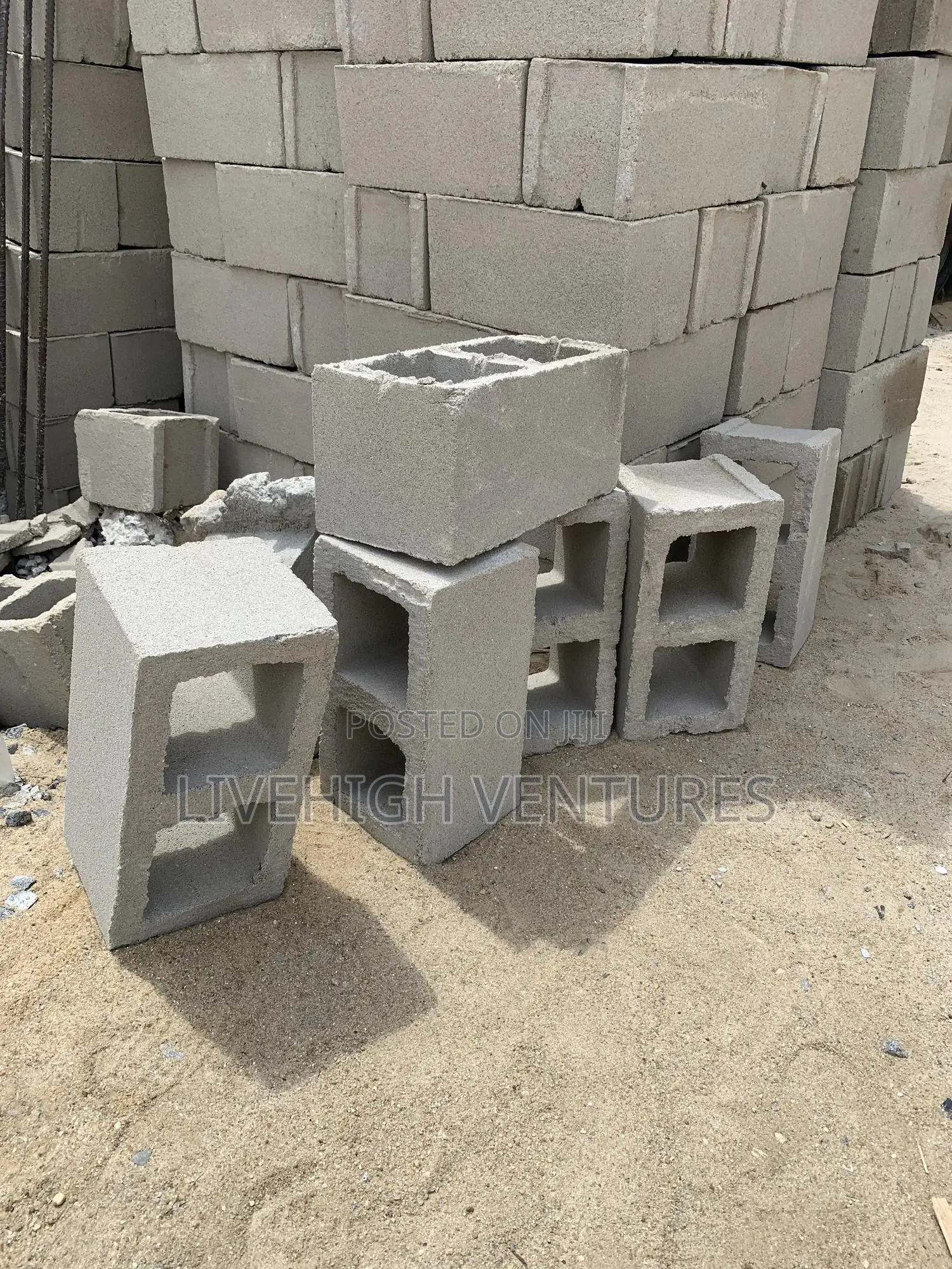 Concrete Stone Dust Pure Blocks