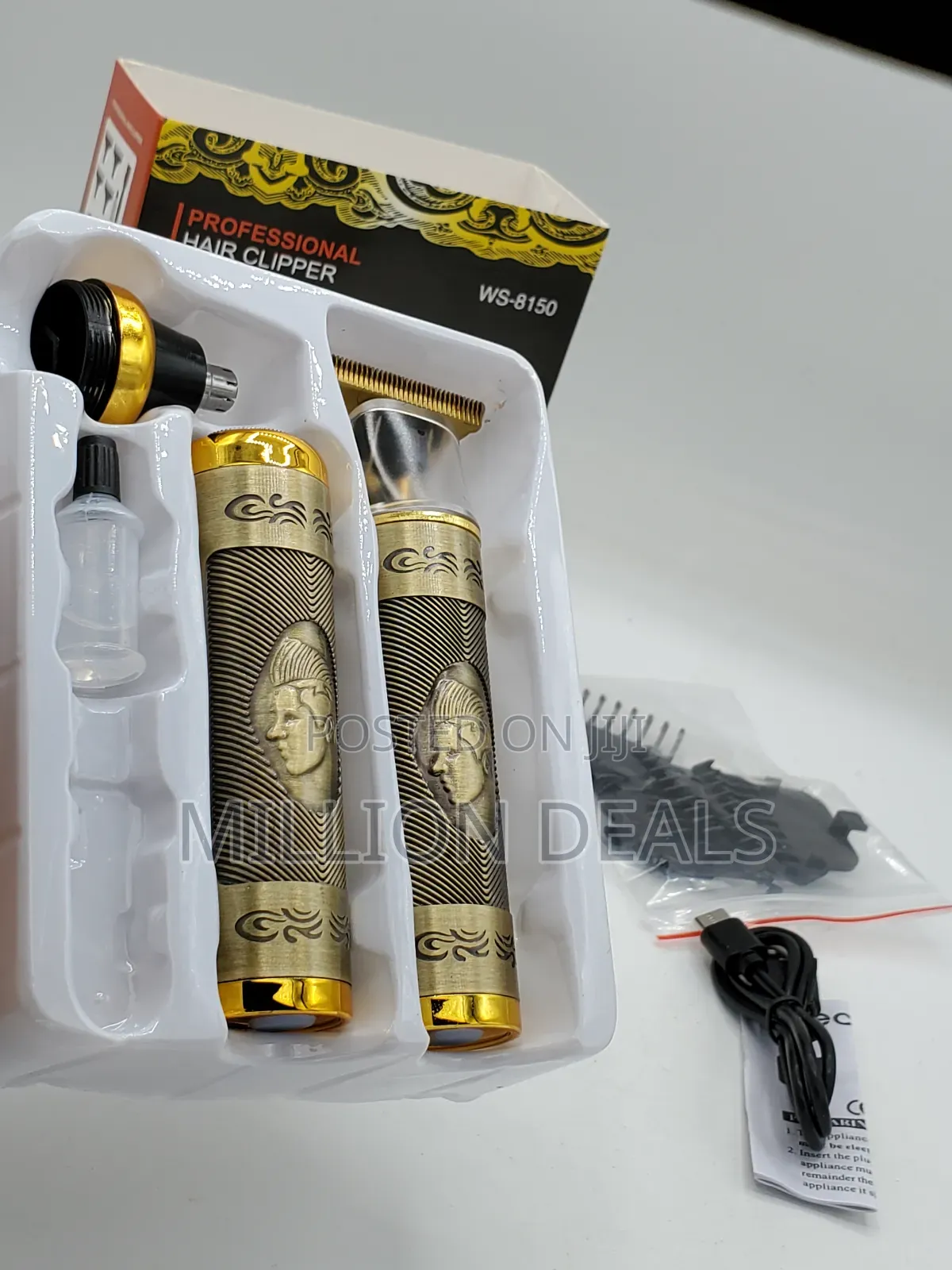 3in1 Portable Rechargeable Clipper