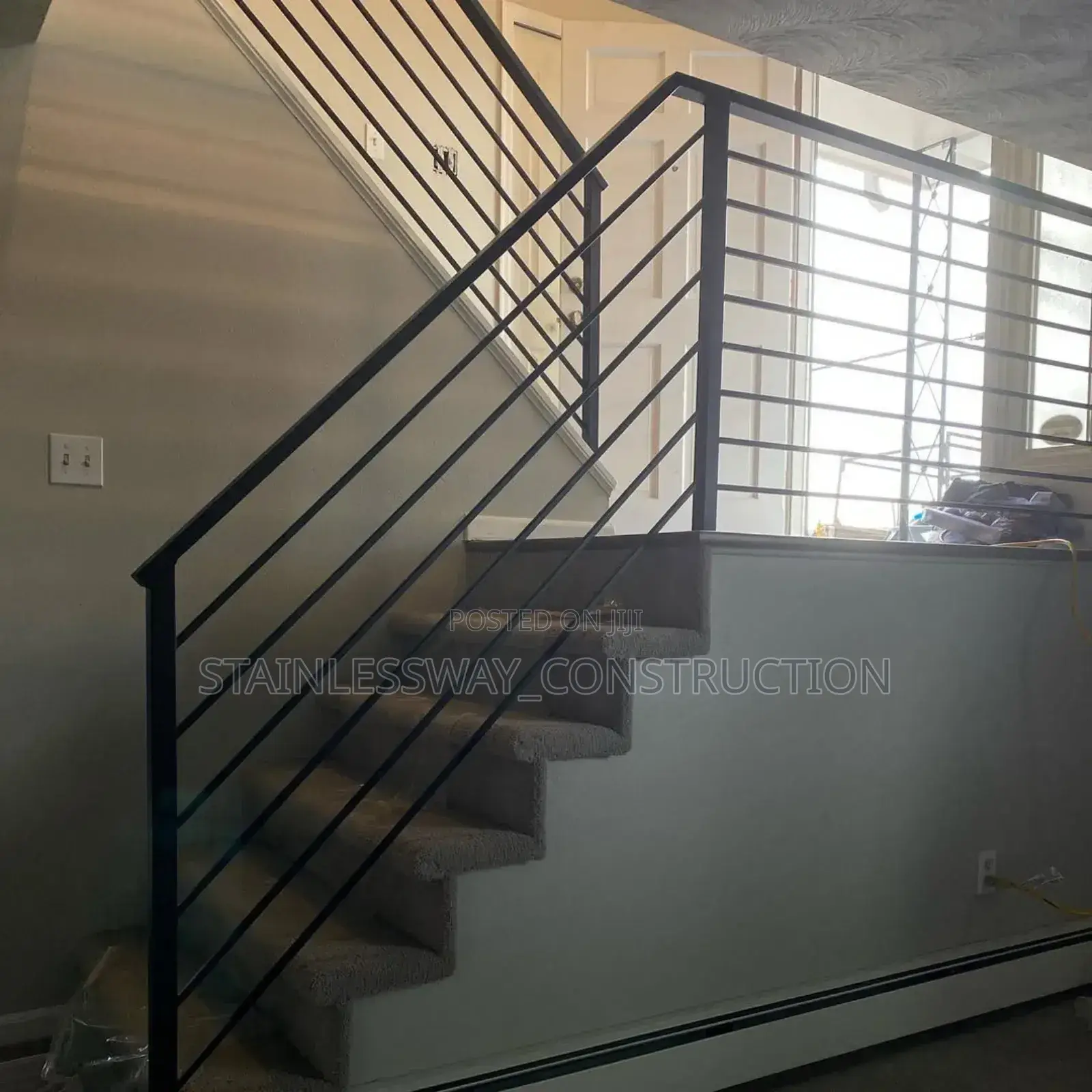 Ironstyle Handrails Black Colour
