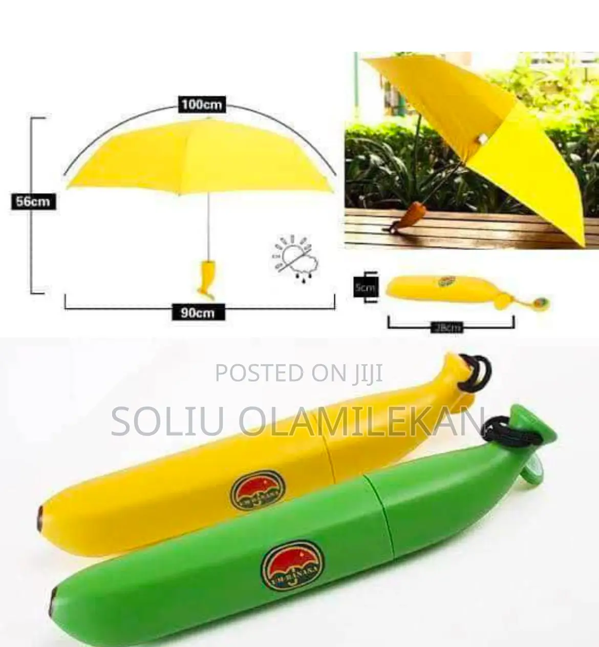 Banana Shaped Umbrella