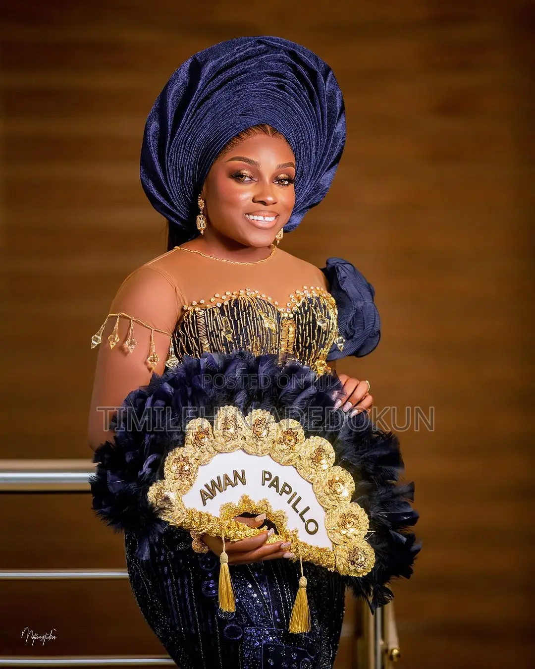 Hand Fan for Brides With Name