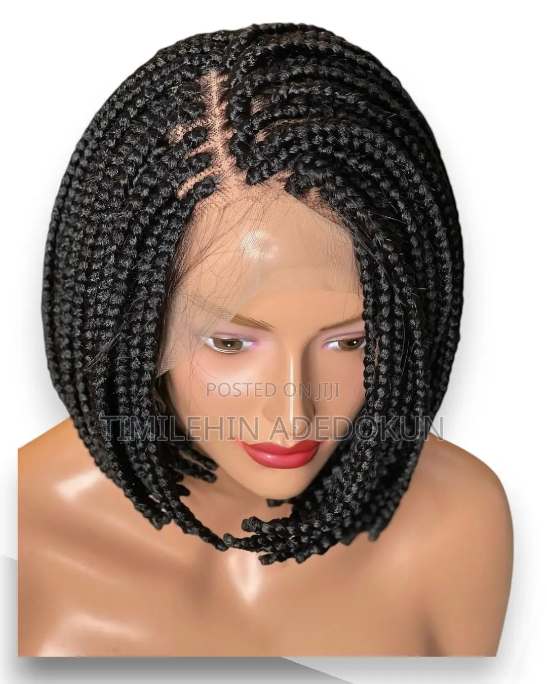 Full Lace Box Braided Wig