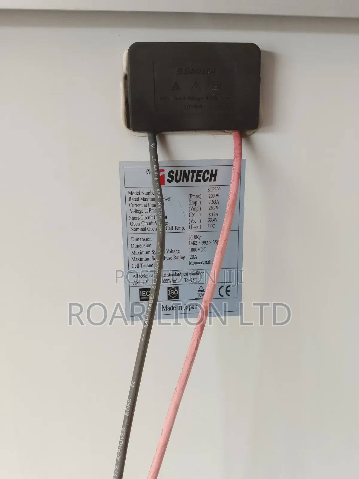 200w Suntech Solar Panels 72cells