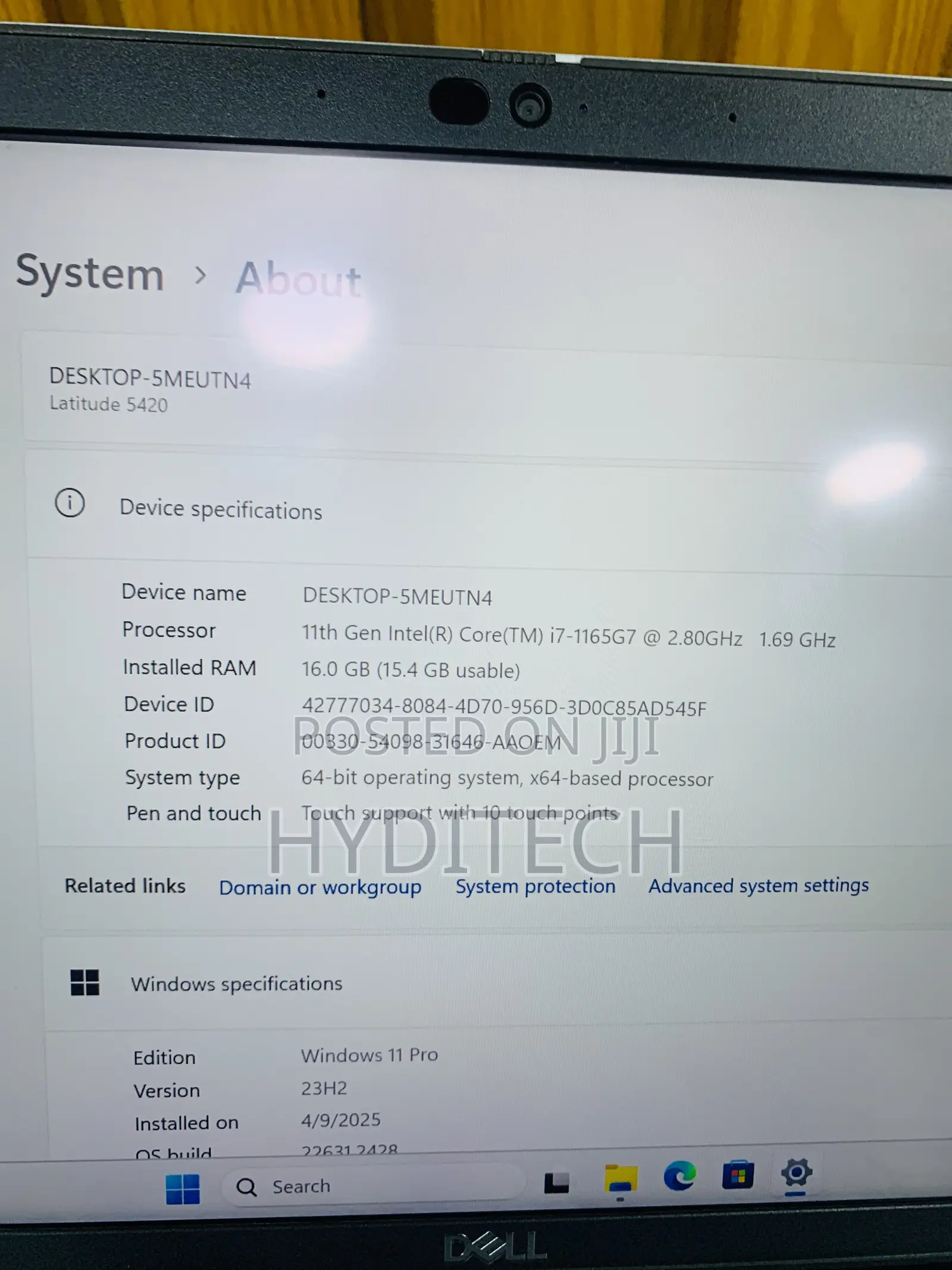 Laptop Dell Latitude 5420 16GB Intel Core i7 SSD 512GB