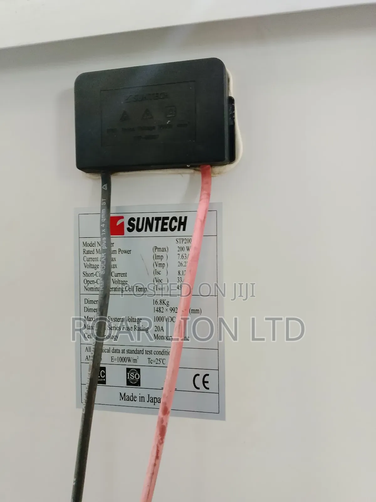 200w Suntech Solar Panels 72cells