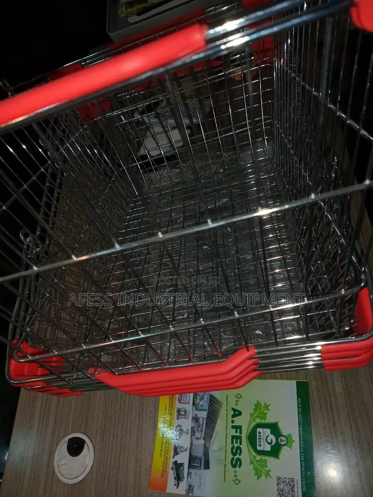 Afess Wire Shopping Hand Basket