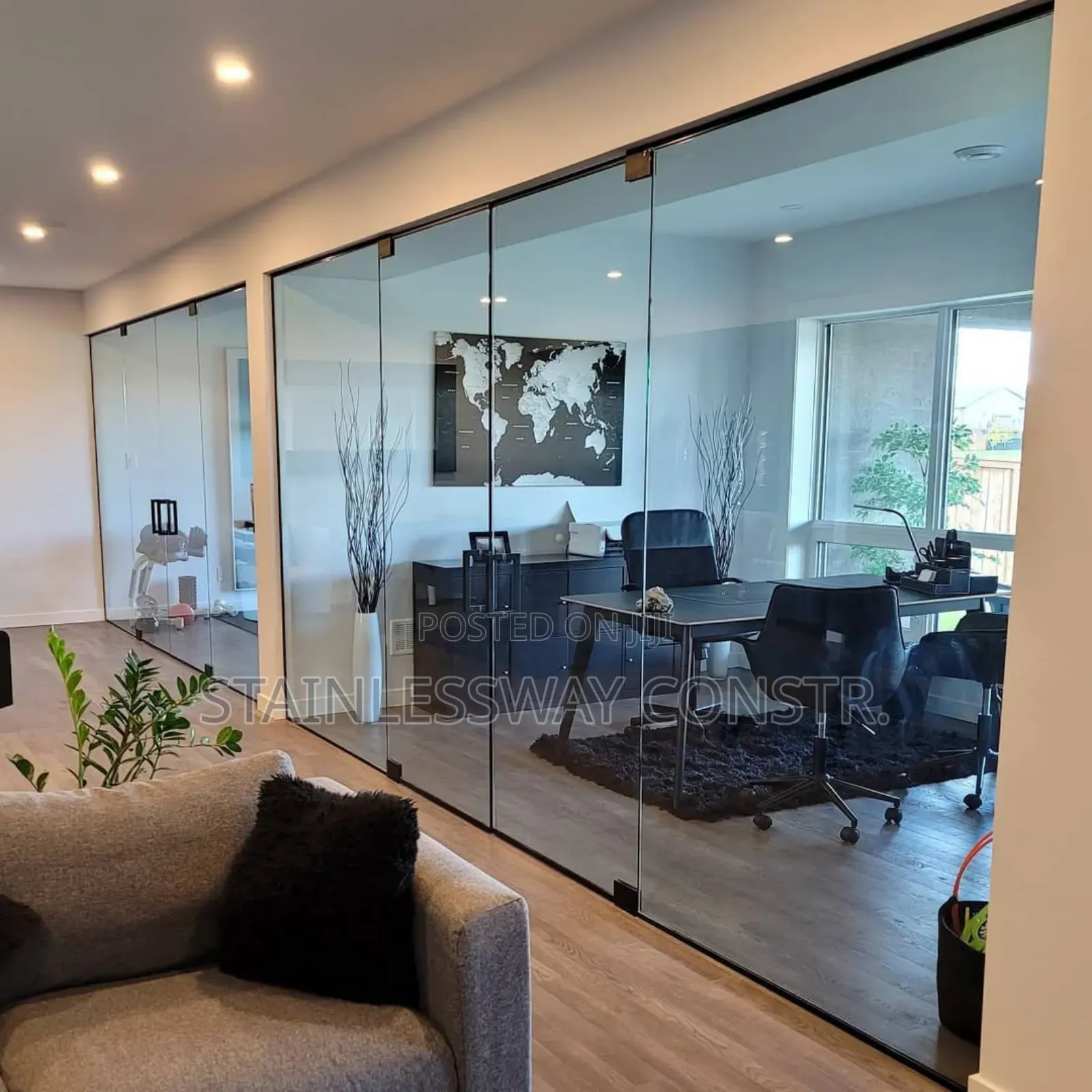 Bright, Bold, and Glassy: Office Redefined