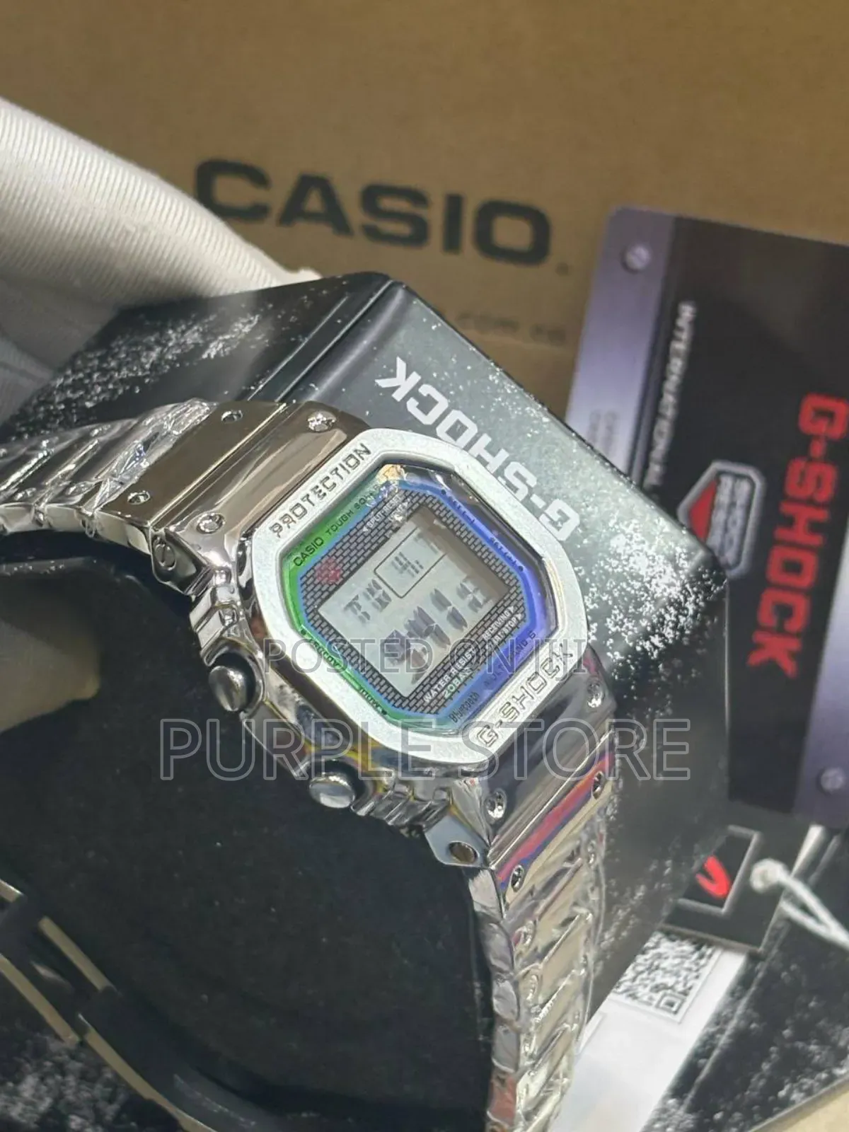 Gshock  Digital  Quality  Chain  Strap 