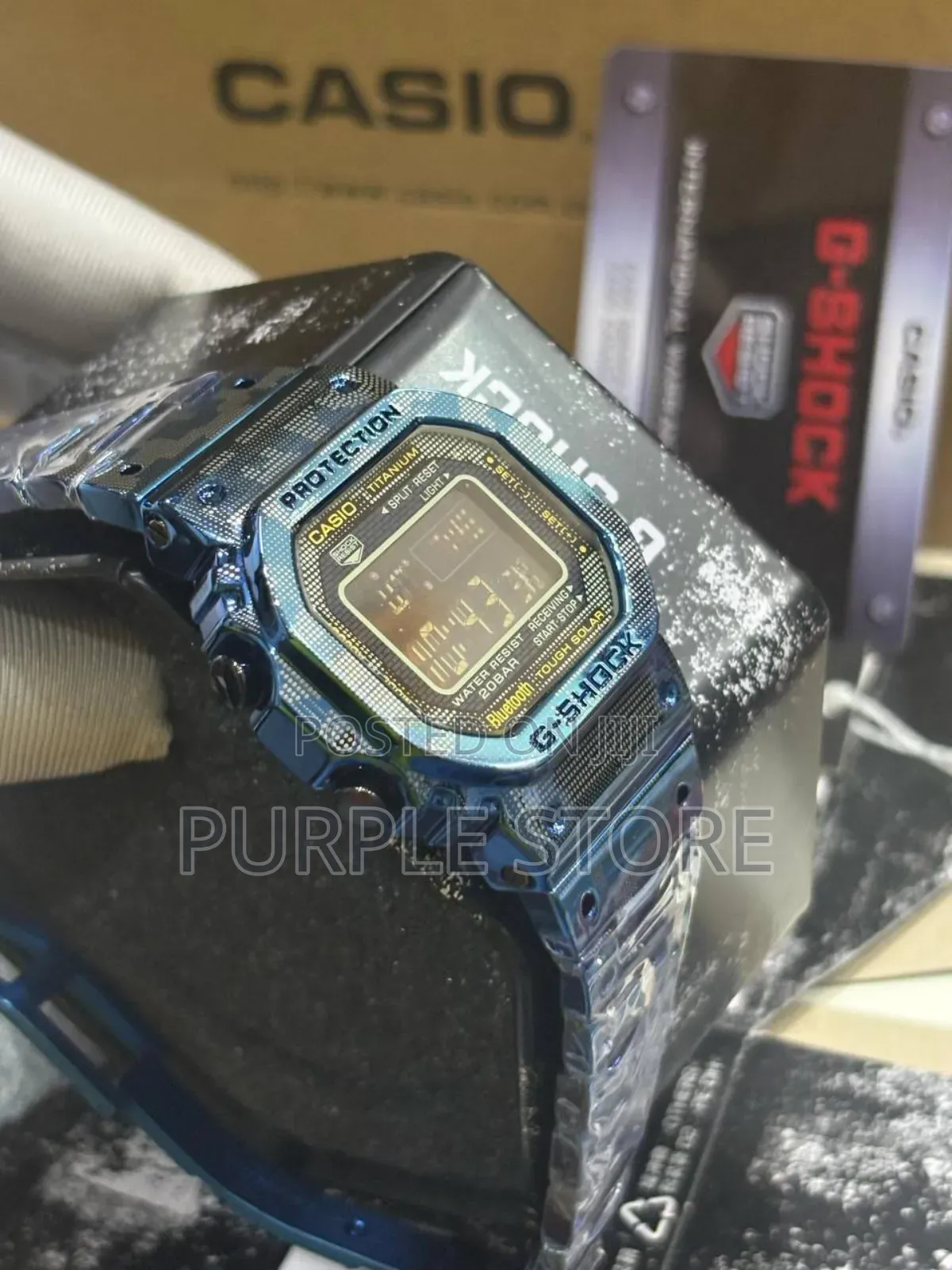 Gshock  Digital  Quality  Chain  Strap 