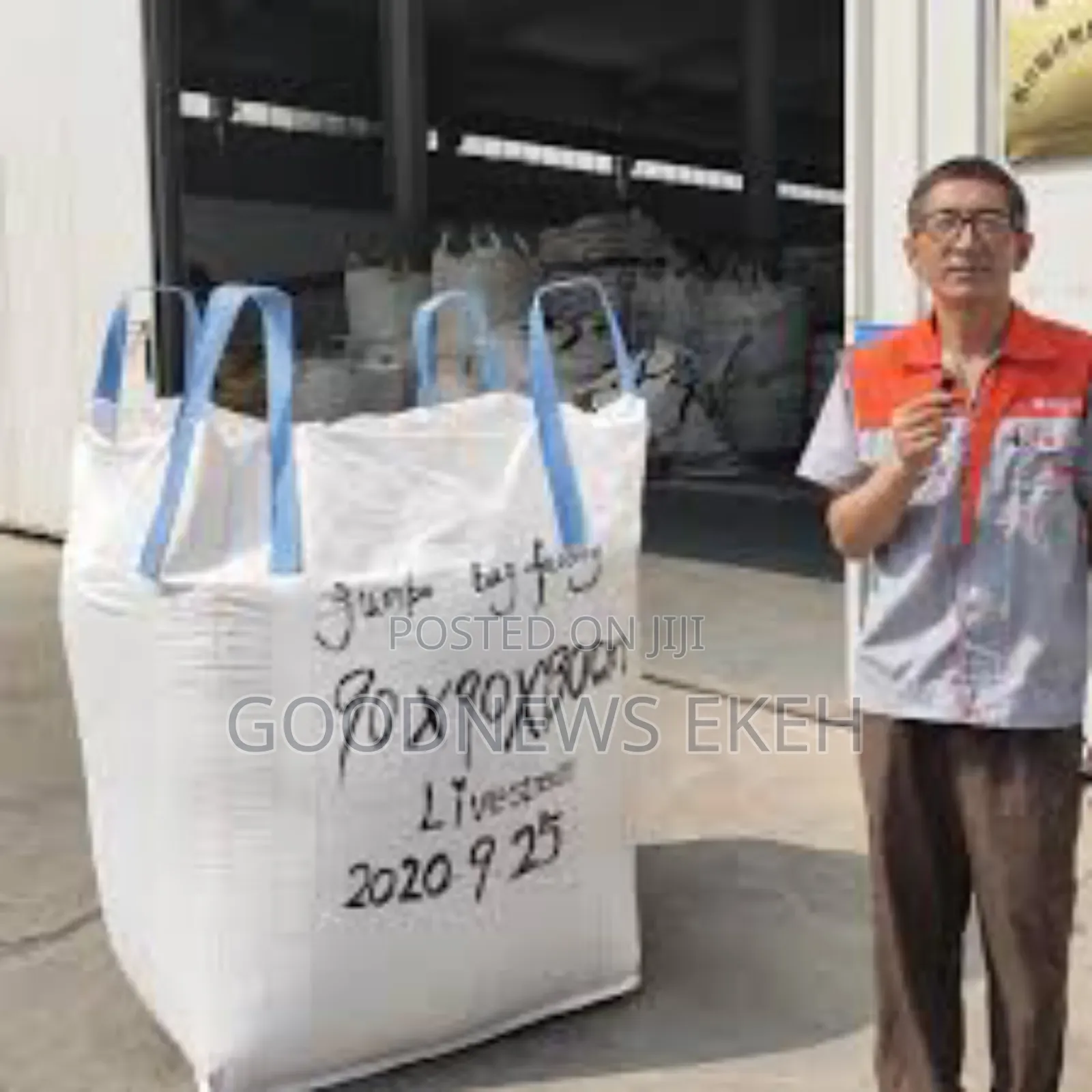 Proudly in Nigeria Jumbo Sack Bags 1ton at Cheep Price.