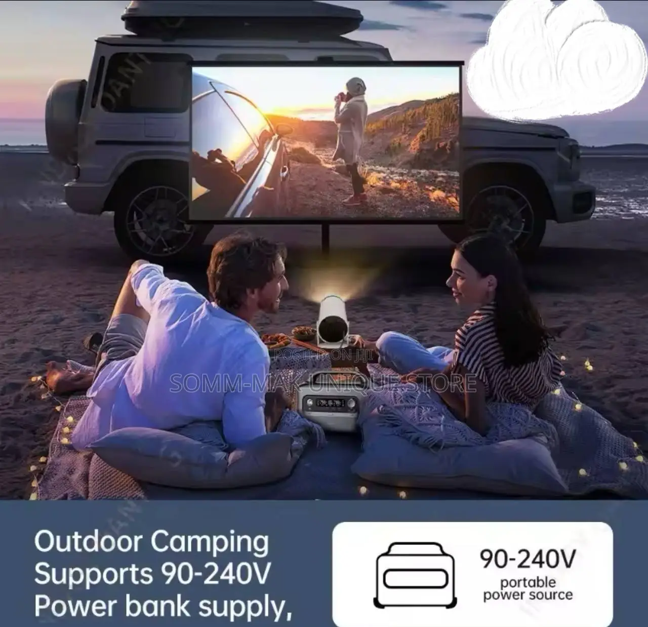 4kultrahd Projector,Wifi-Enabled Projector on Mobile Phone.