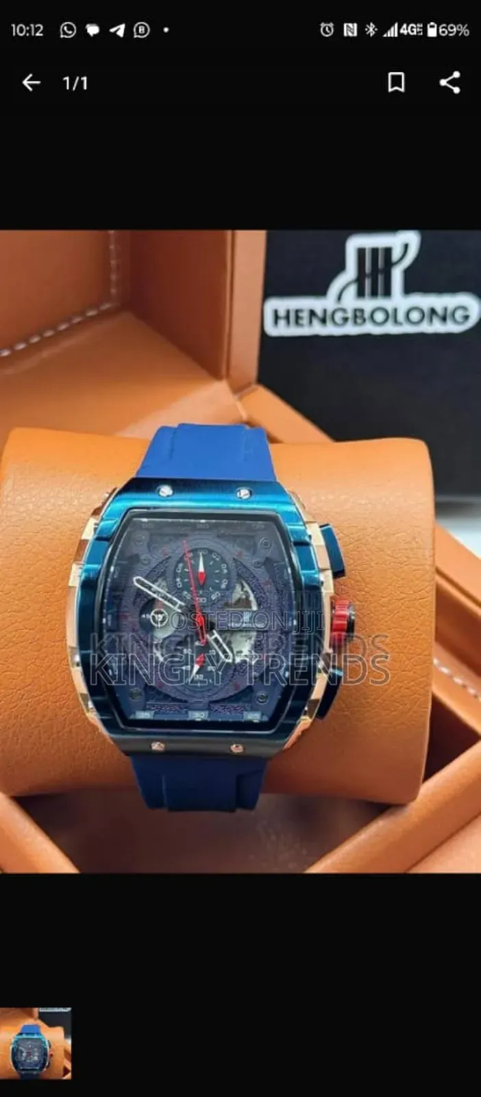 Hengbolong Chronograph Wristwatch