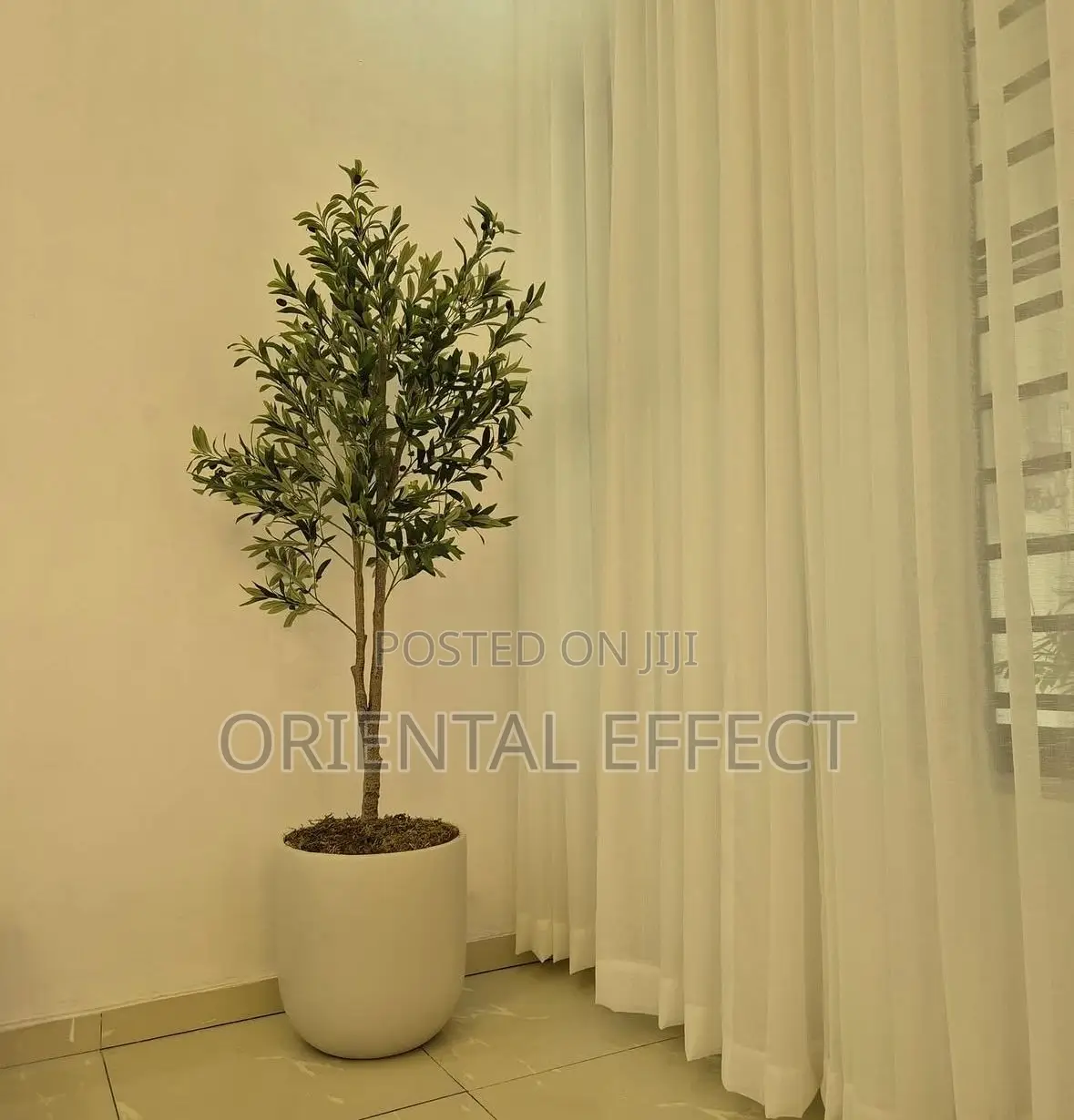 Artificial Olive Tree With Nude Orion Pot 192cm
