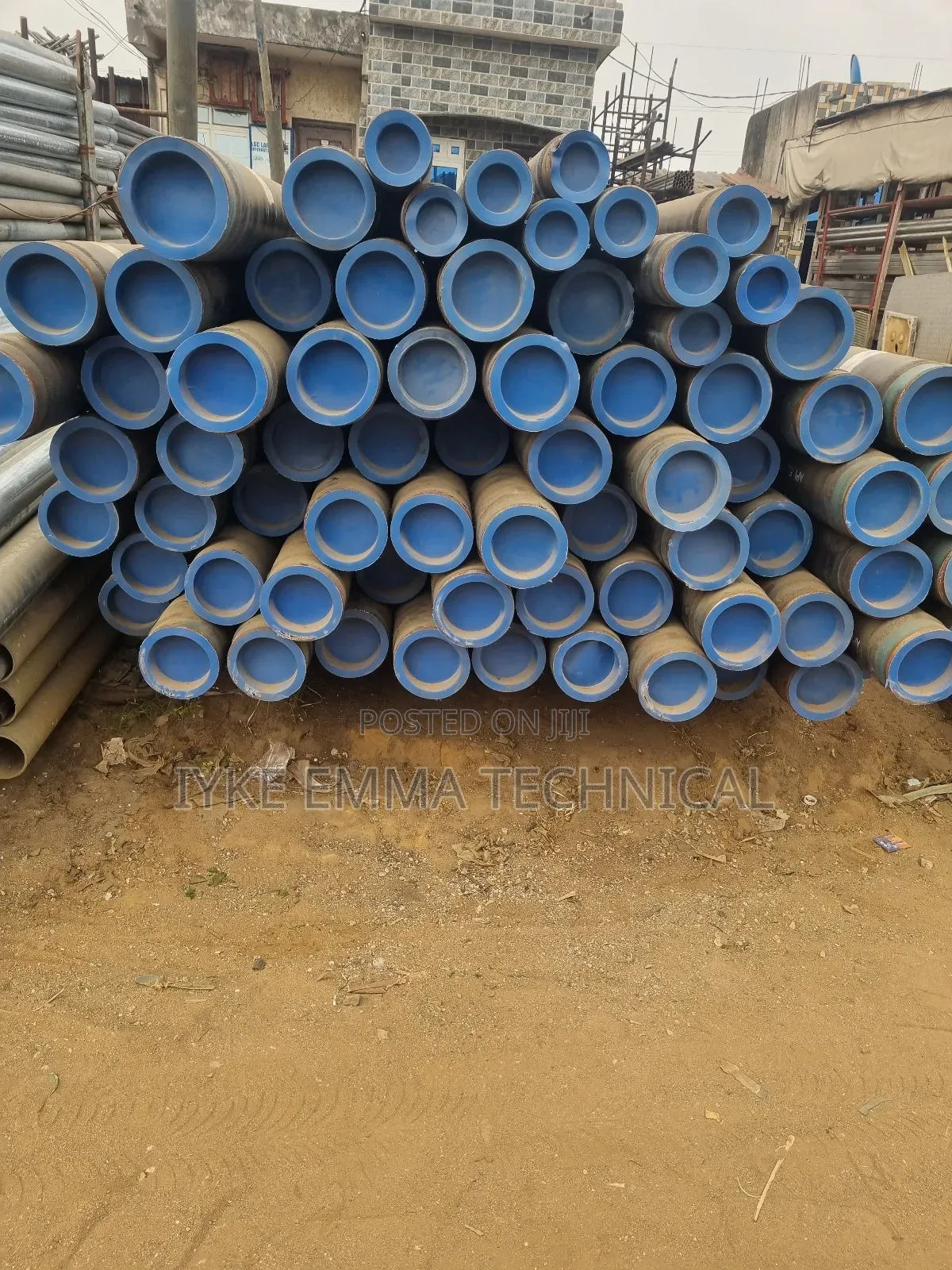 Seamless Carbon Steel Pipe Coated 6" SCH 80