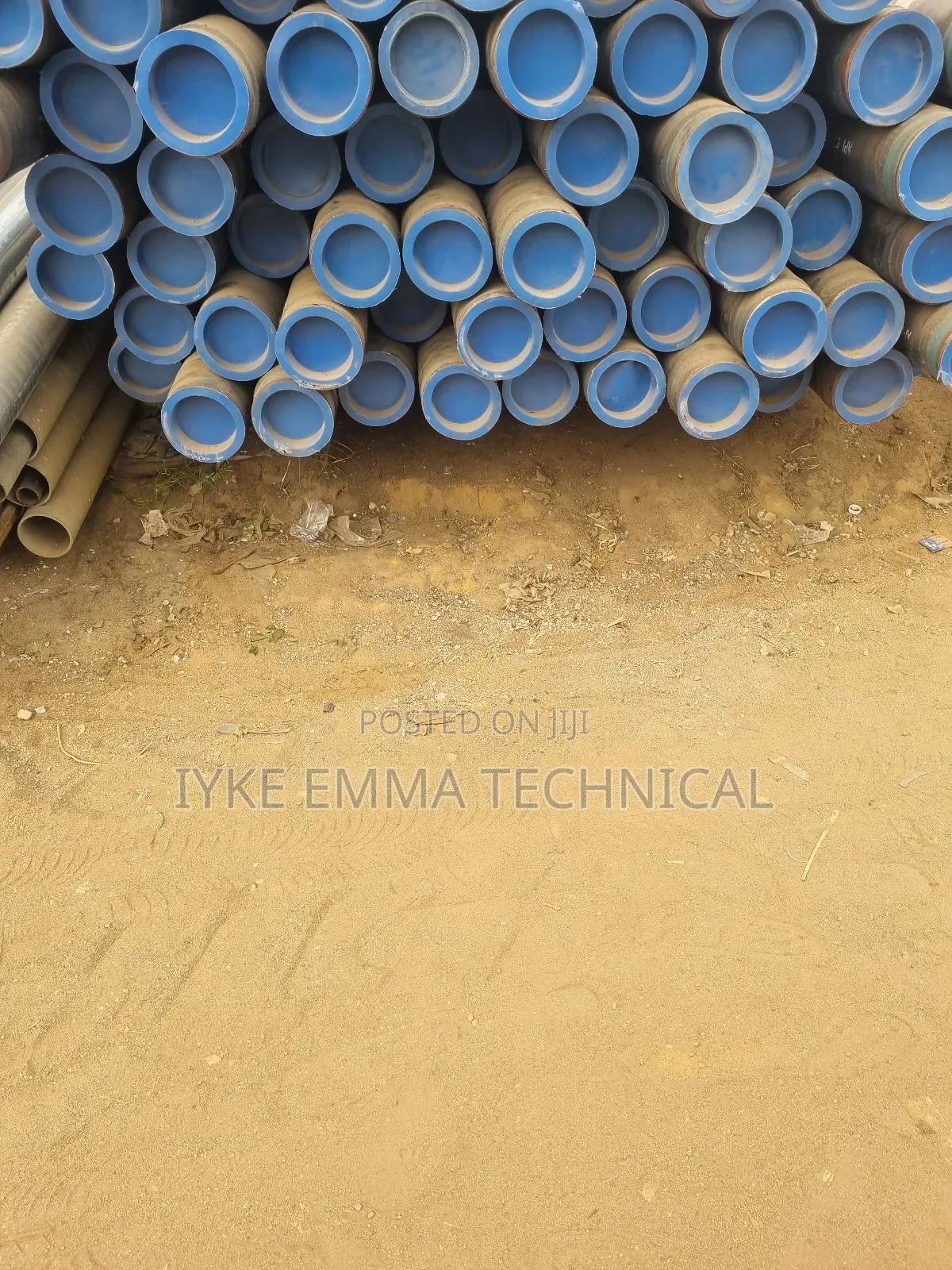 Seamless Carbon Steel Pipe Coated 6" SCH 80