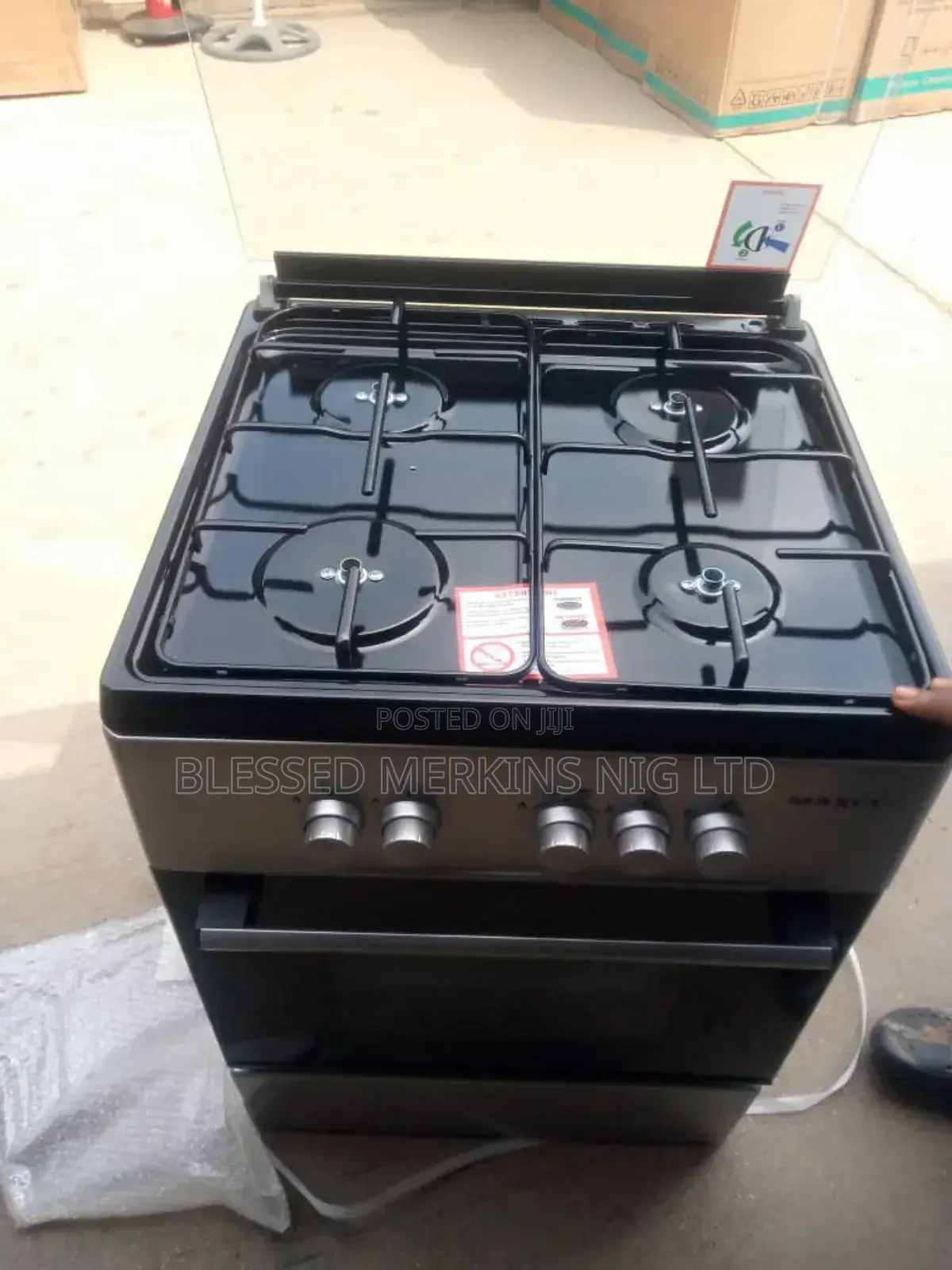 Maxi Gas Cooker 4 Gas Burners 60cm by 60cm