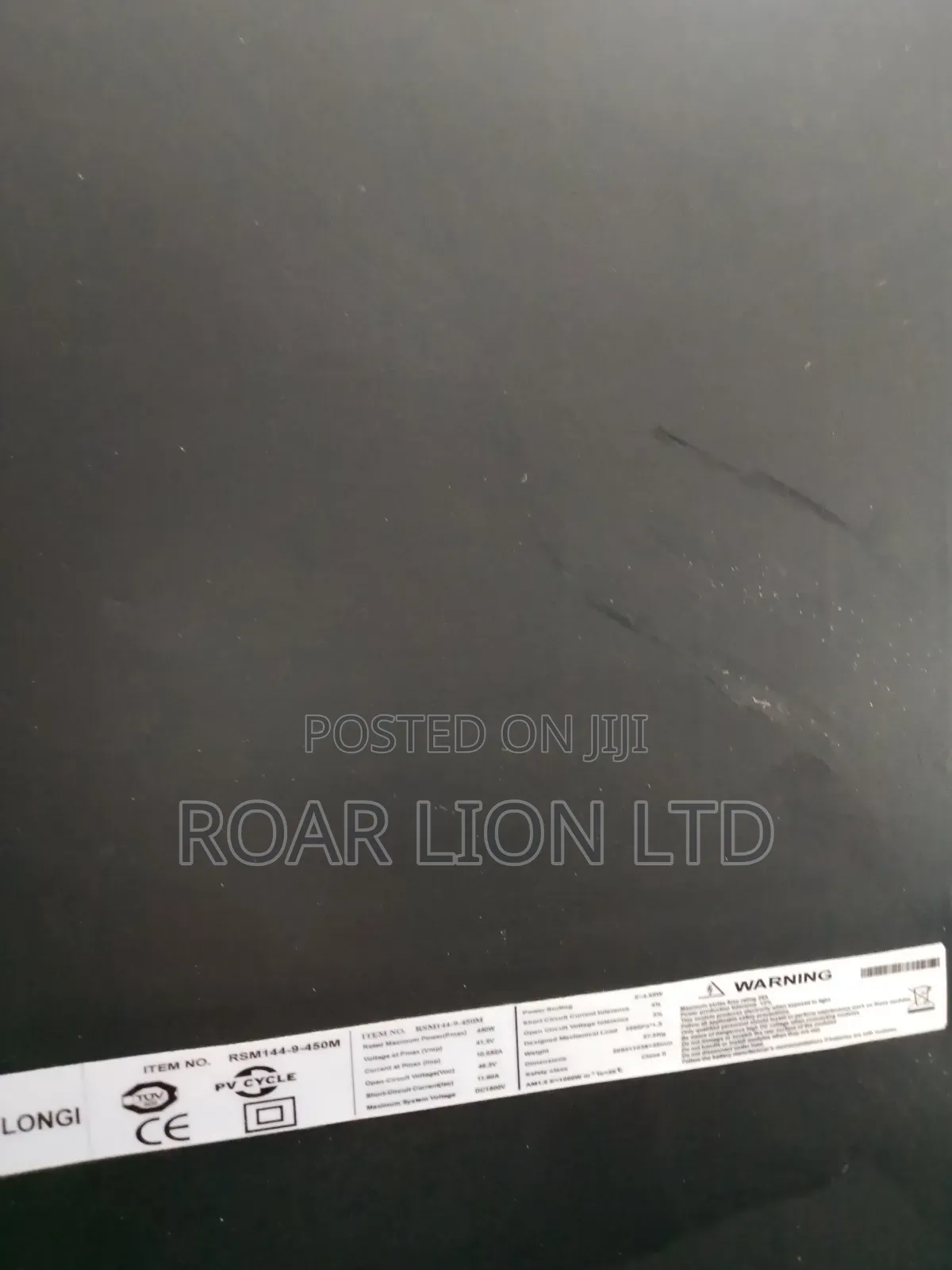 450w Longi Solar Panels 120cells