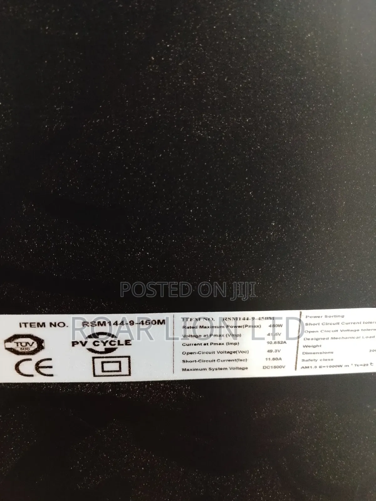 450w Ja Solar Panels 120cellsb