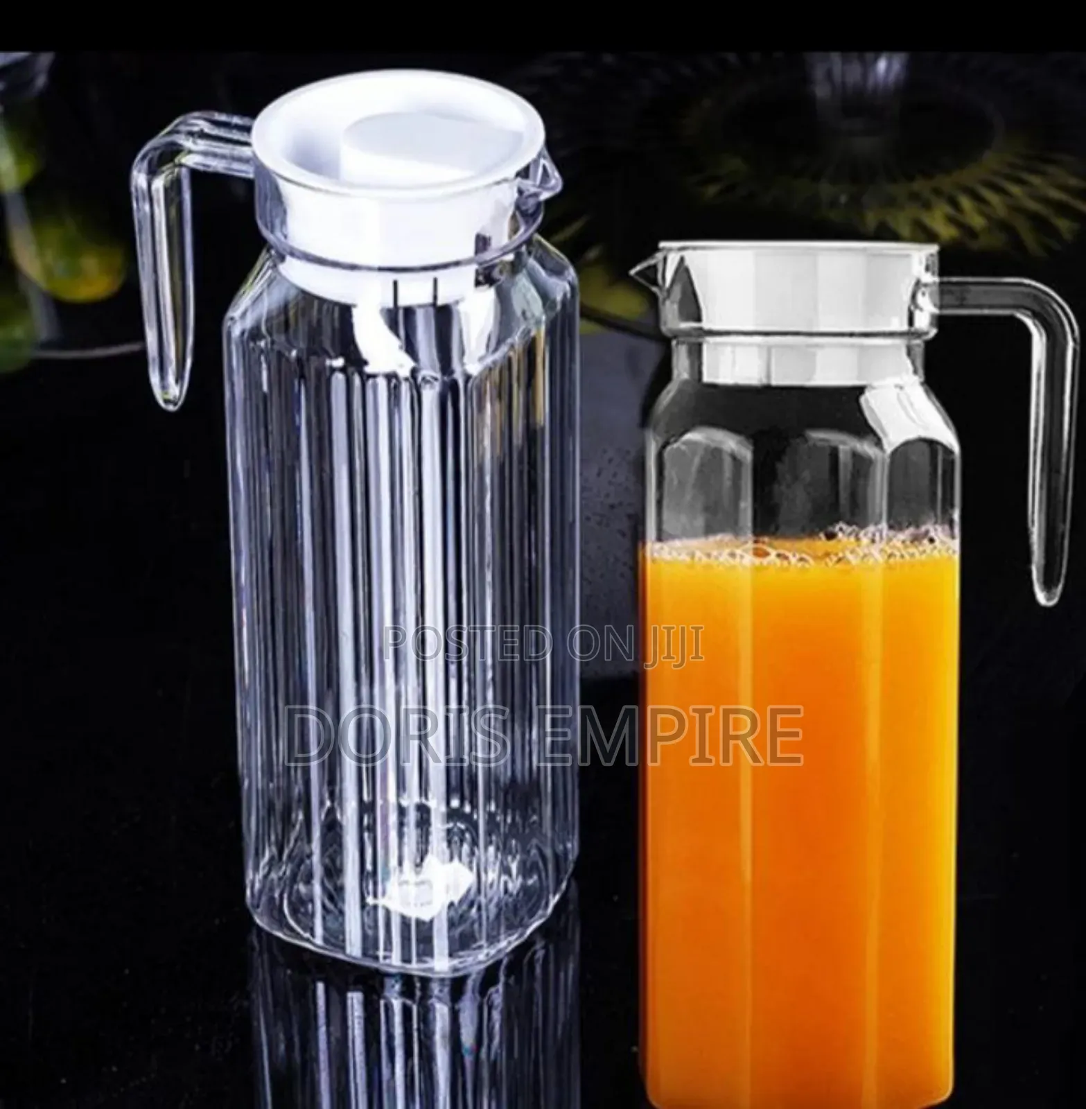 Qaulity Transparent Acrylic Juice Jug