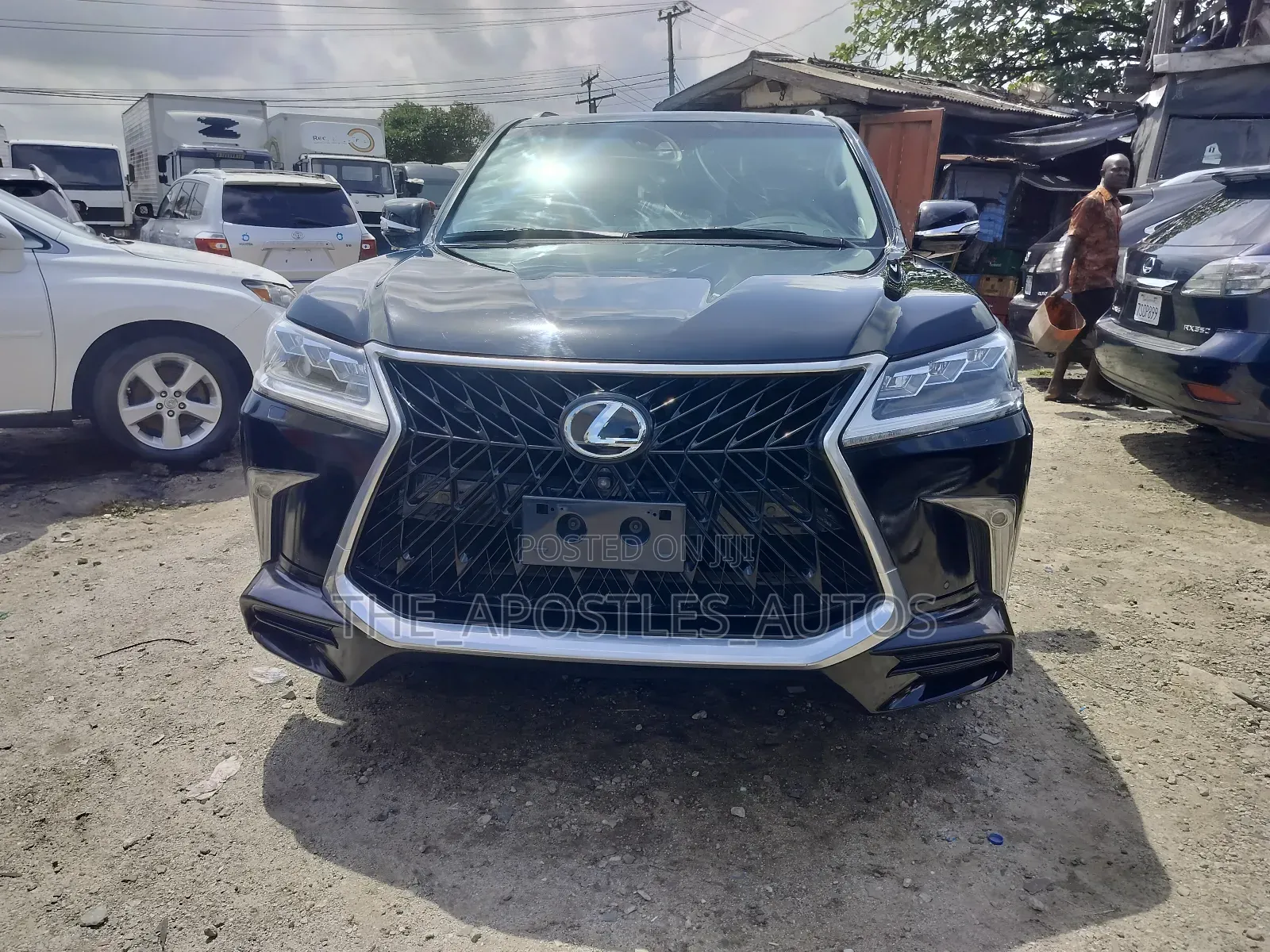 Lexus LX 570 (5 seats) AWD 2018 Black