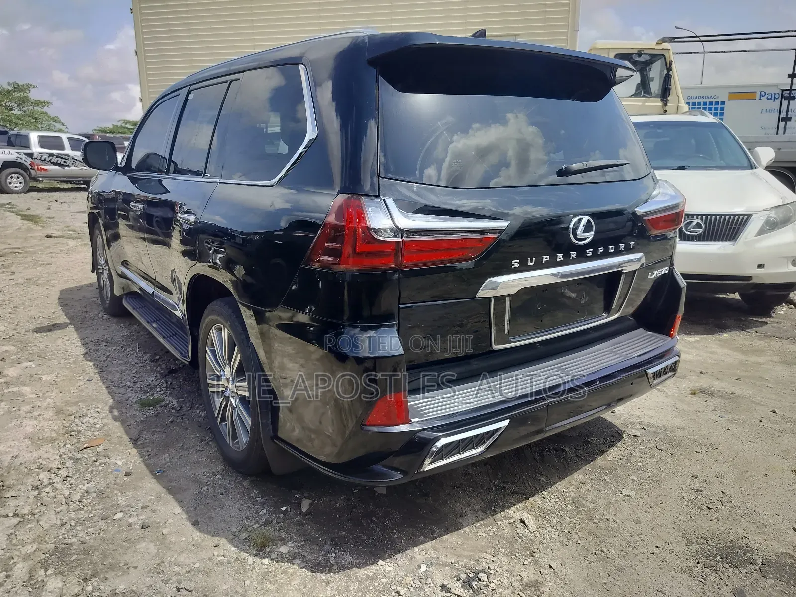 Lexus LX 570 (5 seats) AWD 2017 Black