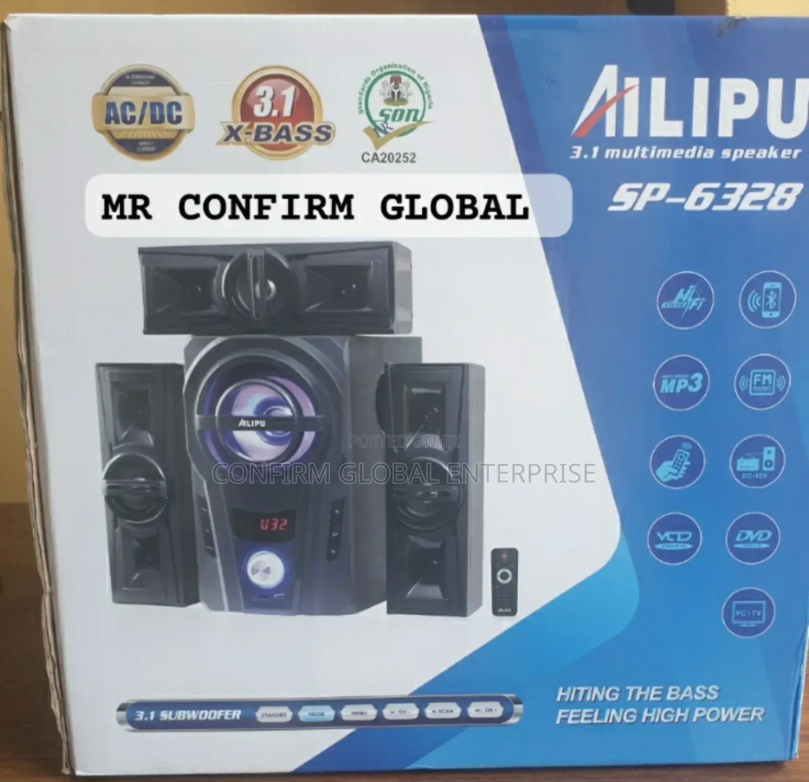Brand New Ailipu 3.1 Sound System