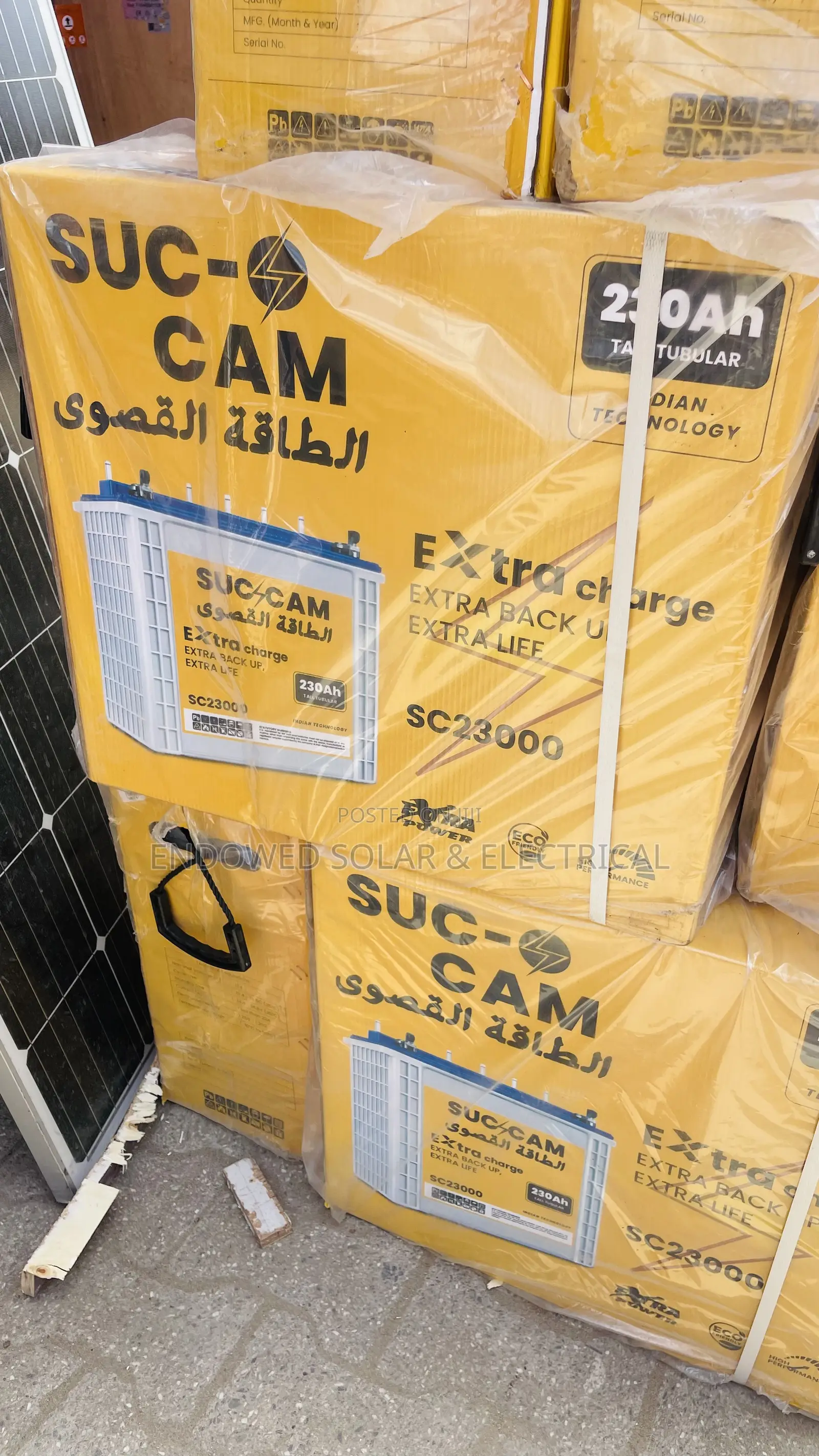 230ah 12v Suc Cam Battery Tubular