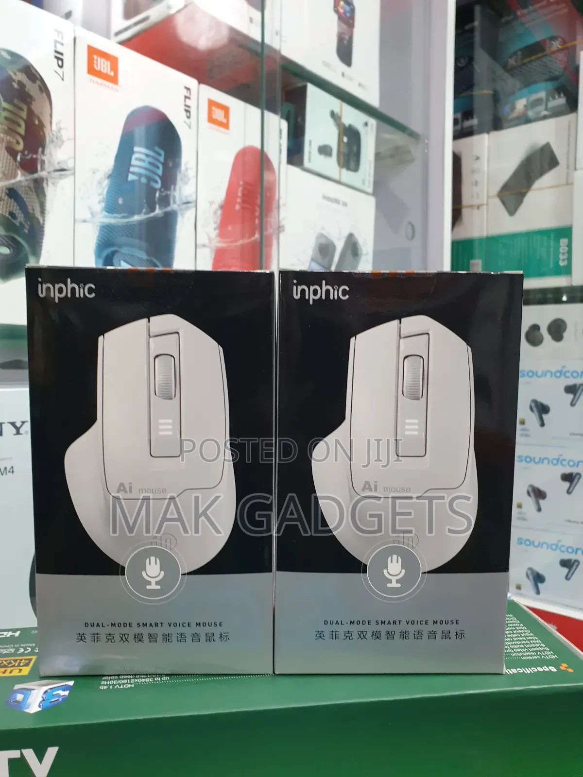 Inphic S6 Voice-Controlled Mouse: Multi-Connection 