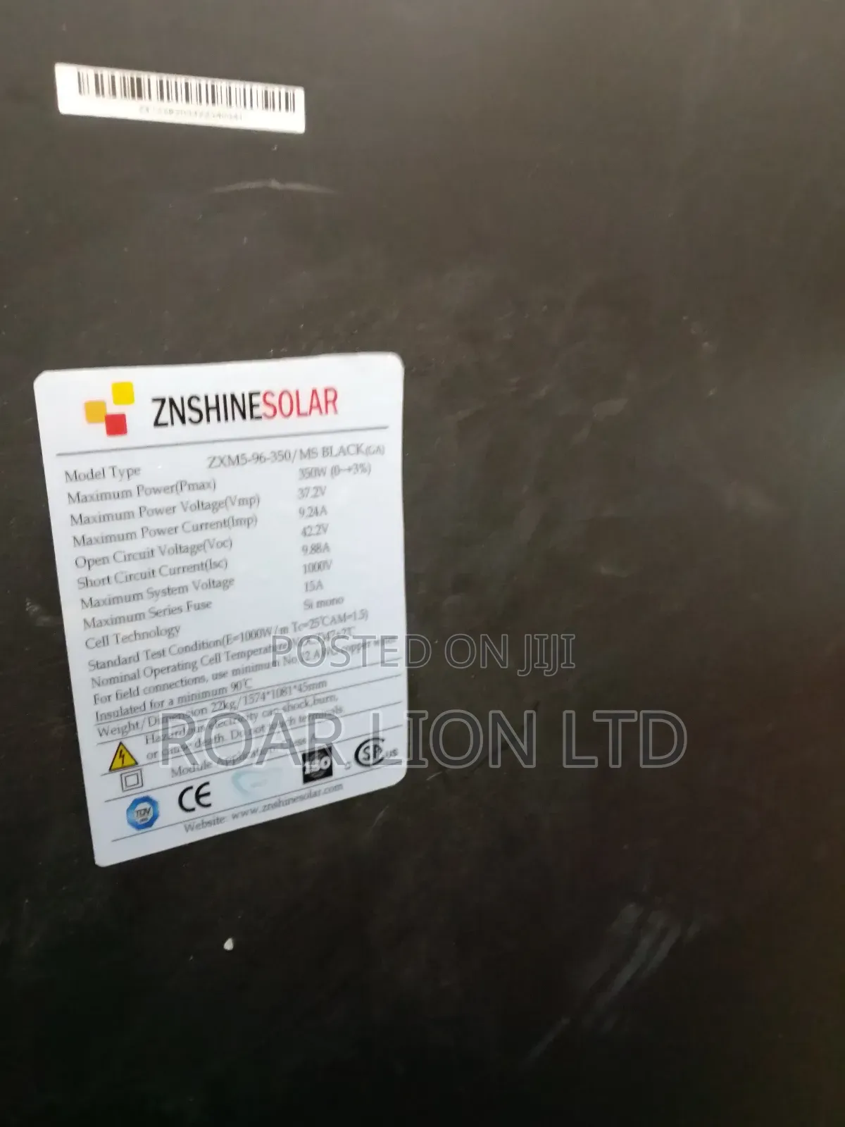 350w Jzshine Solar Panels 60cells