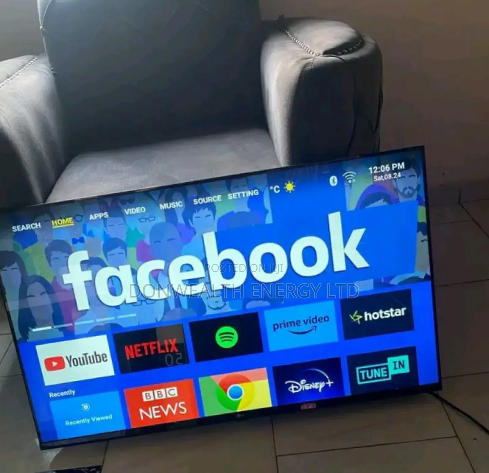 50 Inches Smart Lg Tv, 50uhd, 50bluethoot Tv