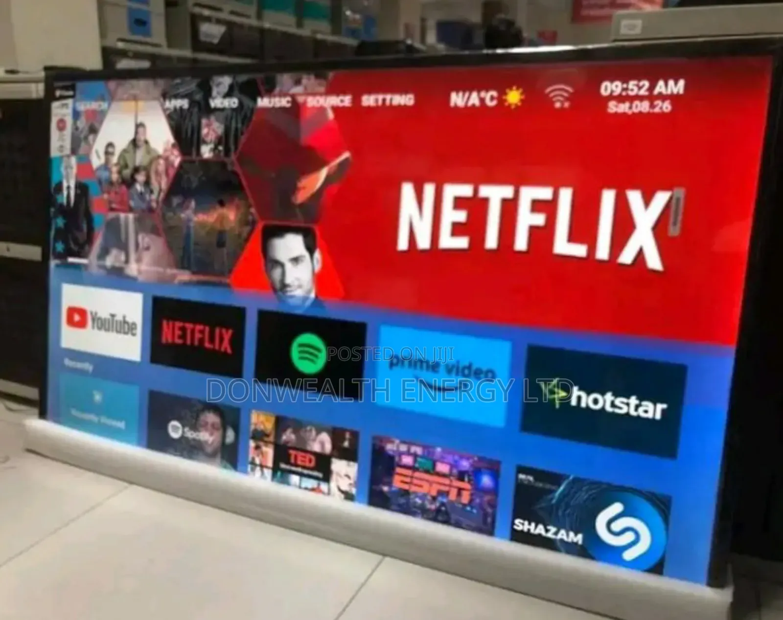 50"" Smart Lg, Webos, Wifi, Tiny Frame, Lg Tv