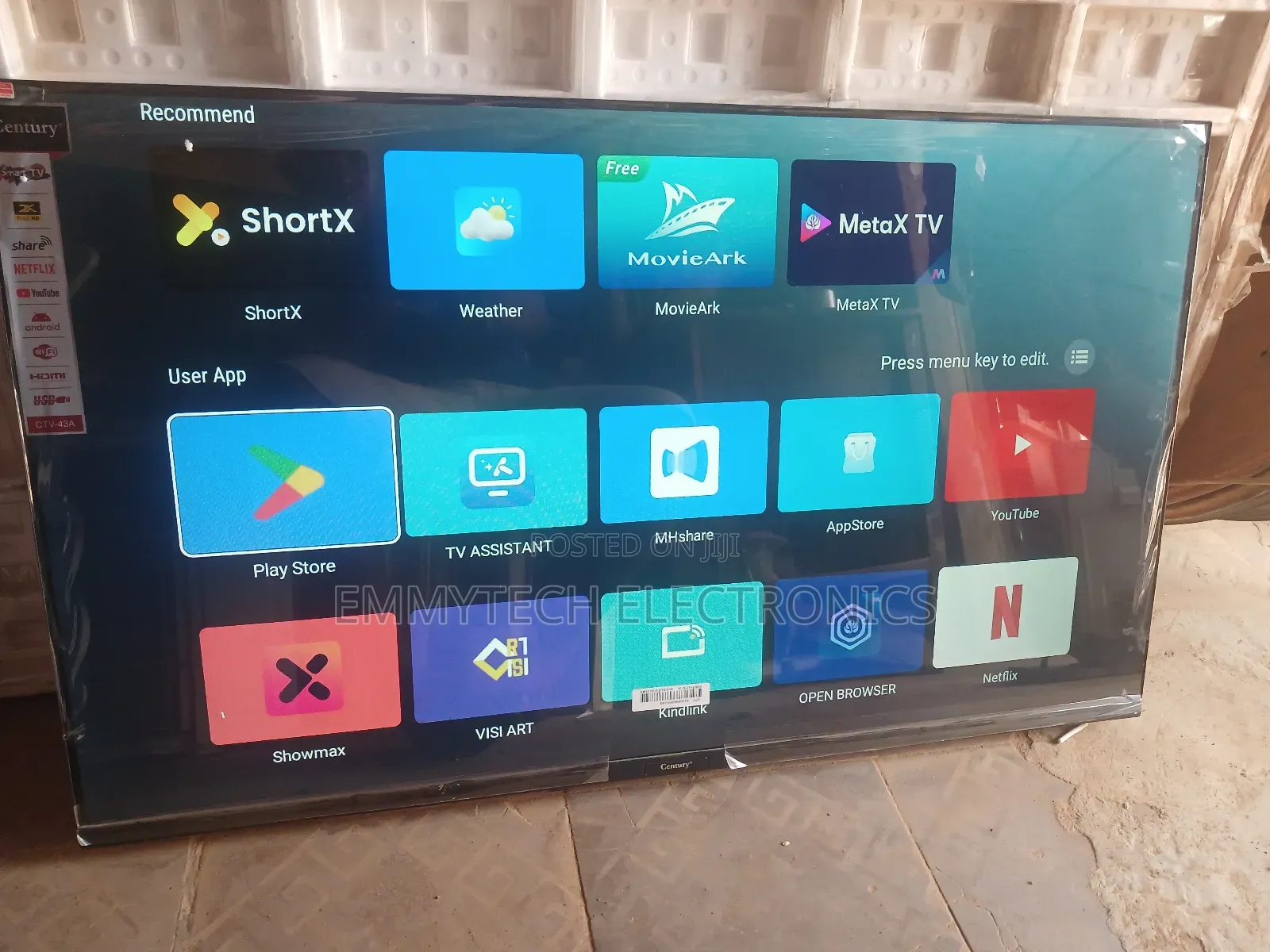 Century 43 Inches Smart Tv