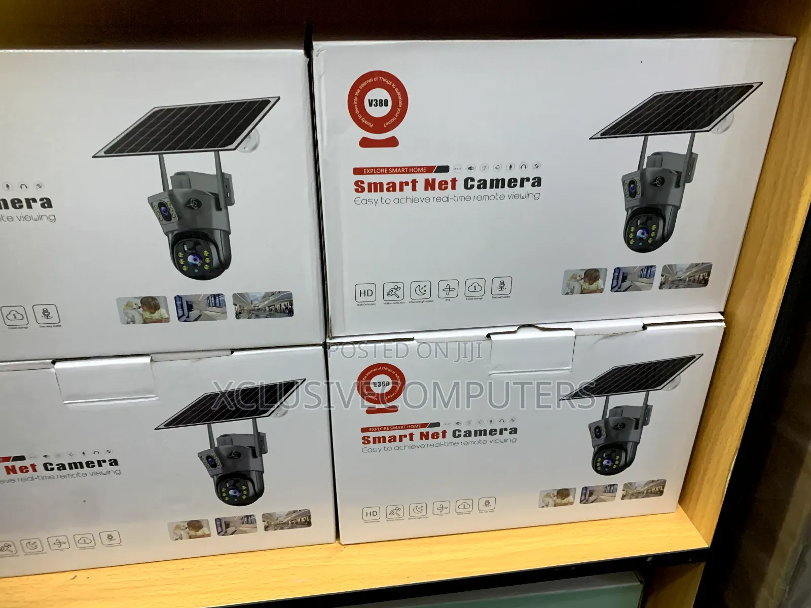 High Quality 4g/Wifi Smart Net Camera With Double Lens
