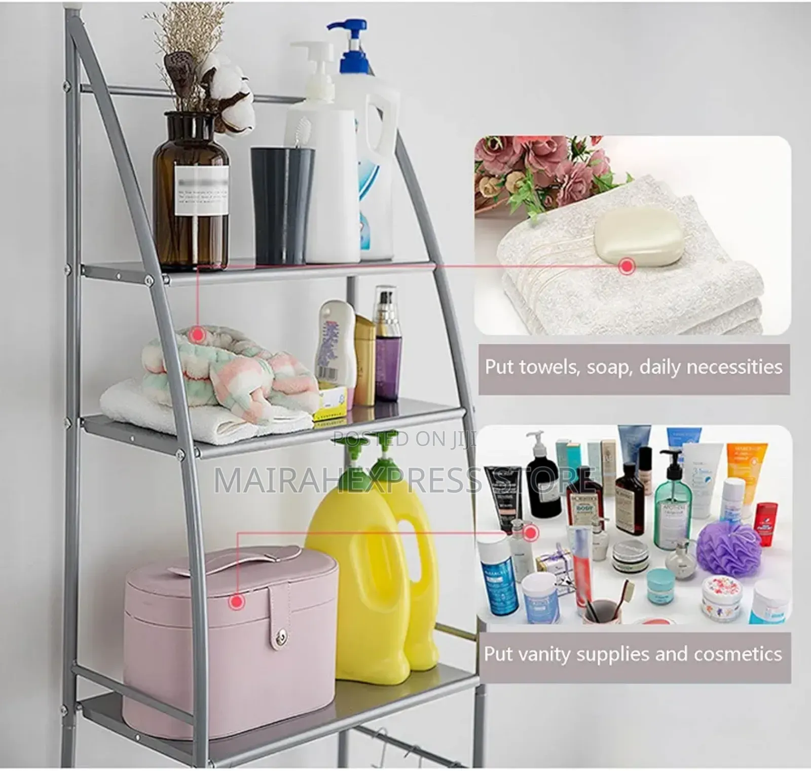 Sailboat Toilet Rack Organizer Stand
