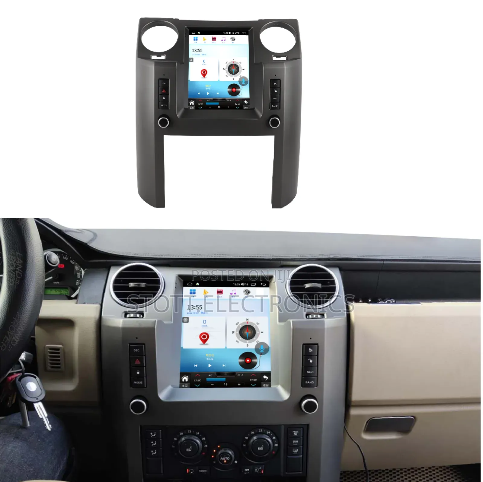 Land Rover Discovery 3 Car Android GPS Navigation System Lr3