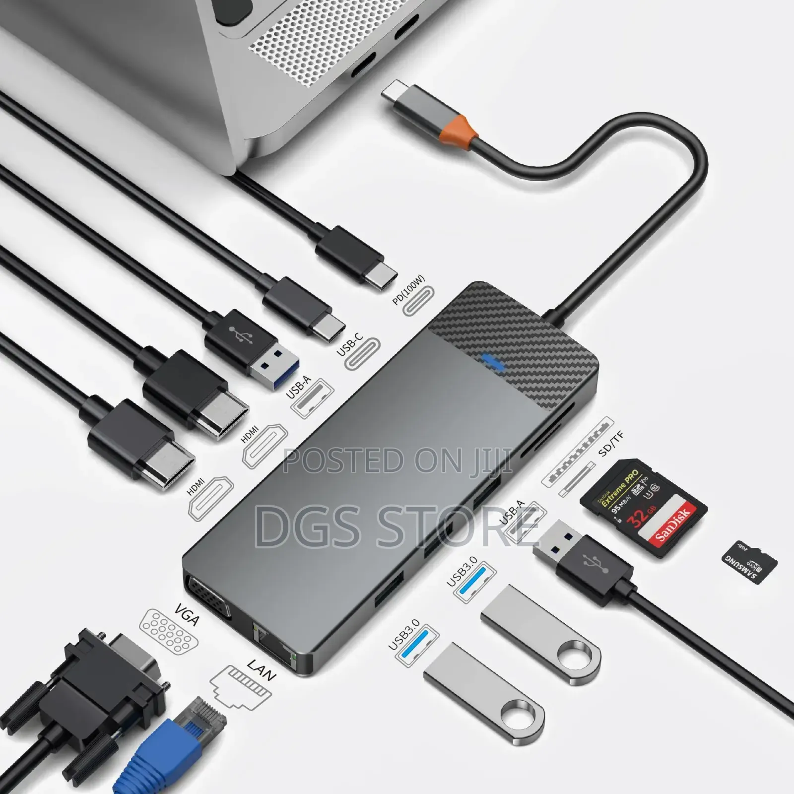 Wiwu Linker 12in1 Usb C Hub Pd 100
