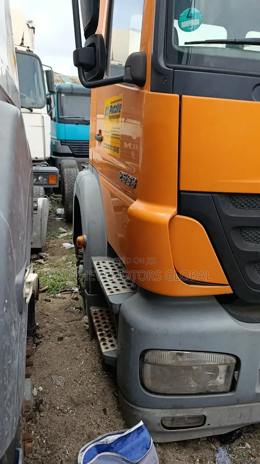 Super Clean Foreign Used Mercedes Benz Axor Cap and Chassis