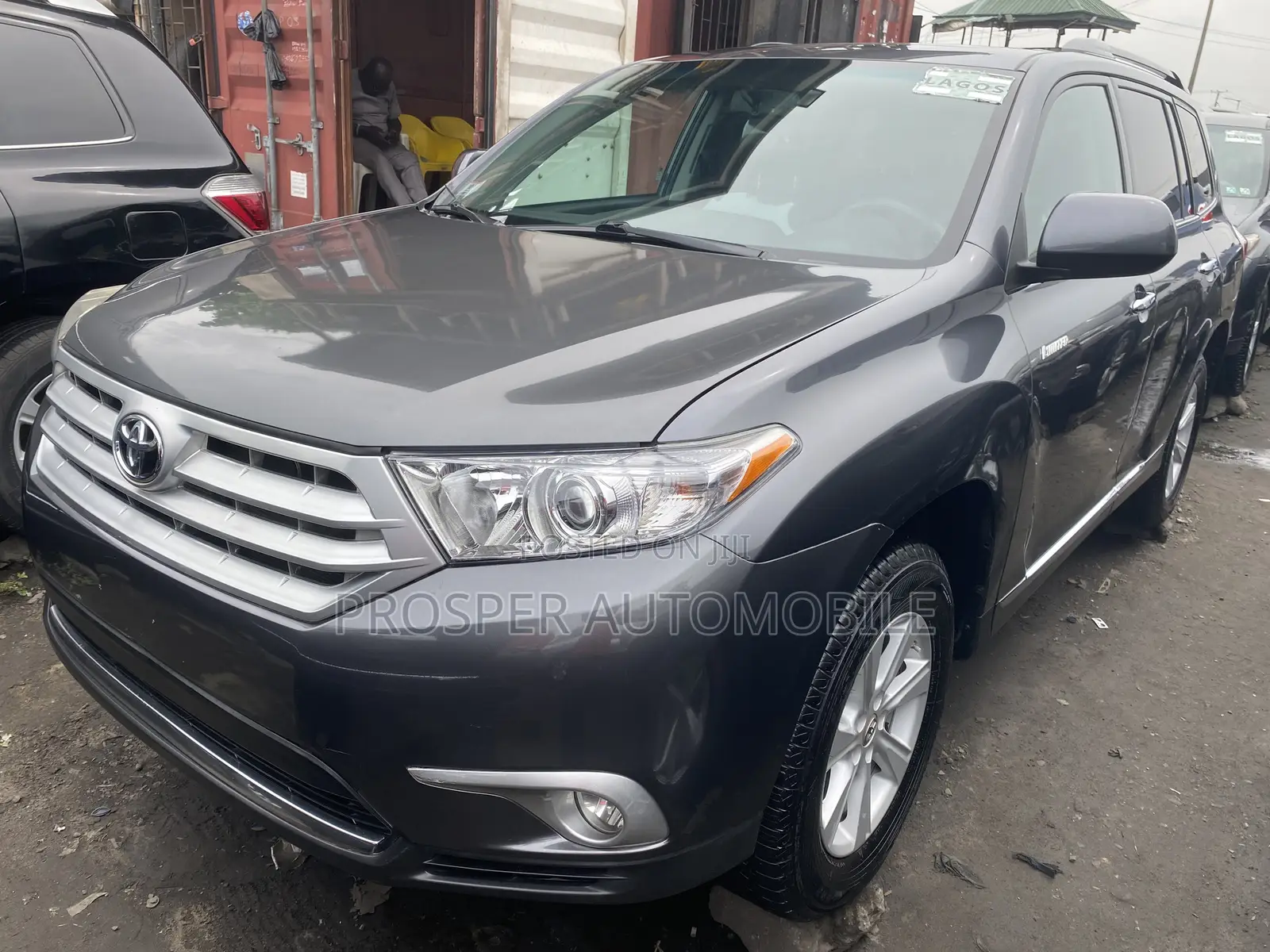 Toyota Highlander Limited 2012 Gray