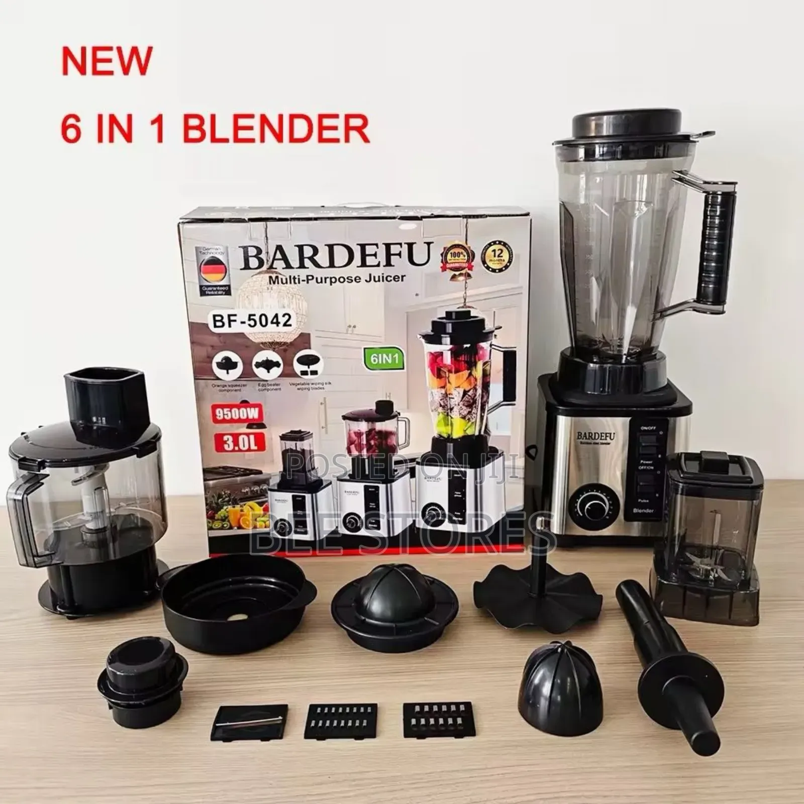 Quality Bardefu 6in1 Blender