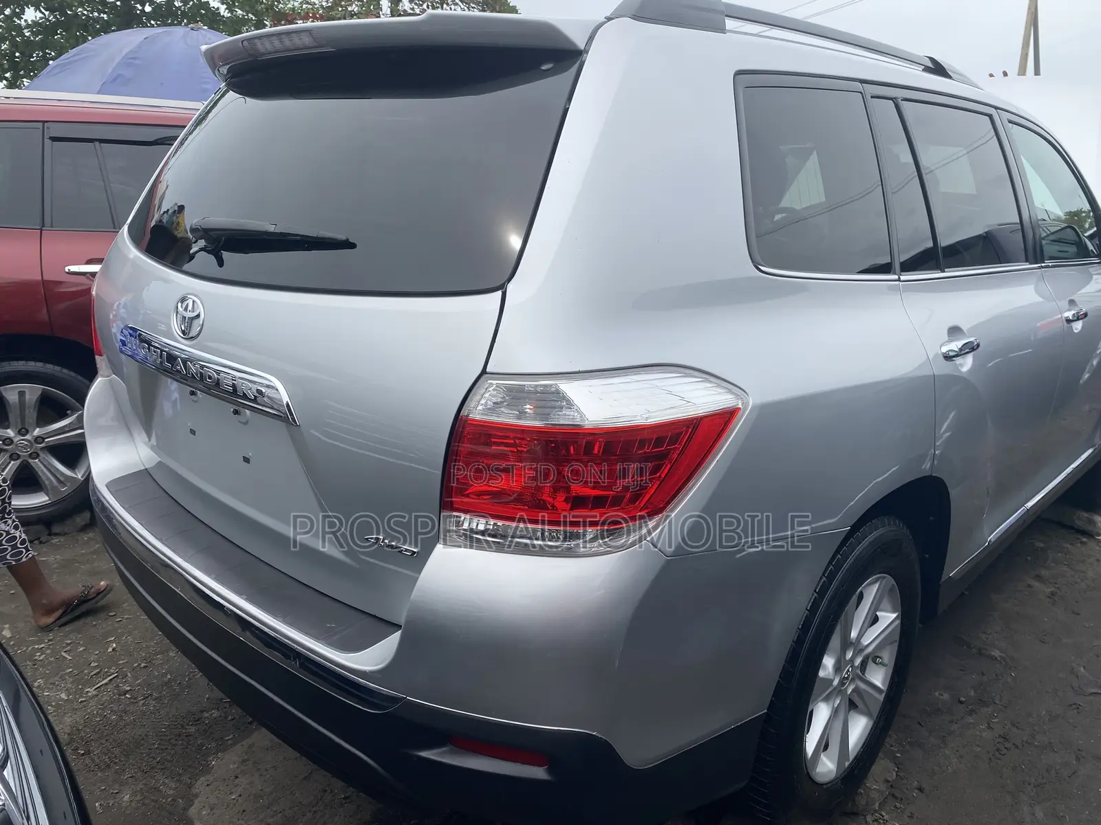 Toyota Highlander SE 2012 Silver
