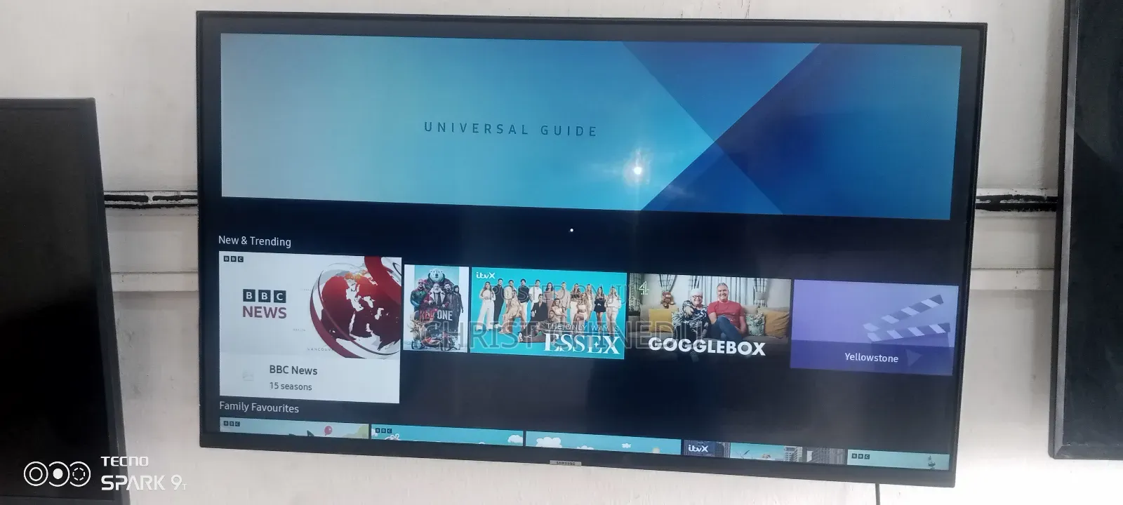 Original Direct Uk 43inches Samsung Smart Tv